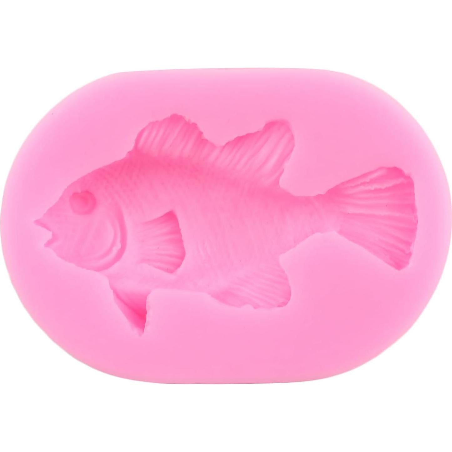 Molde de Silicona de Fondant Marino ZiXiang - Set de 6 Piezas