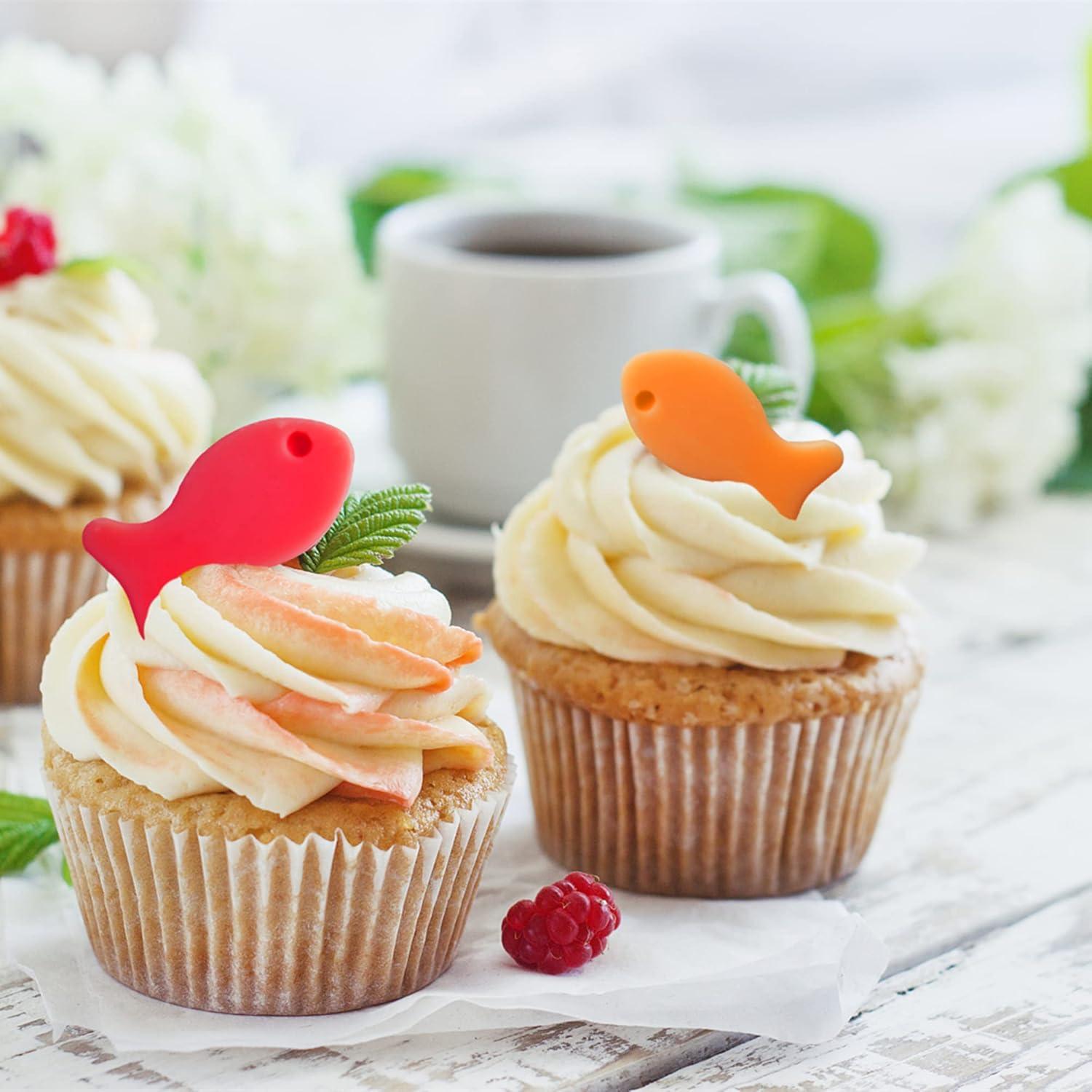 Molde de Silicona para Caramelos en Forma de Pez Sofliym