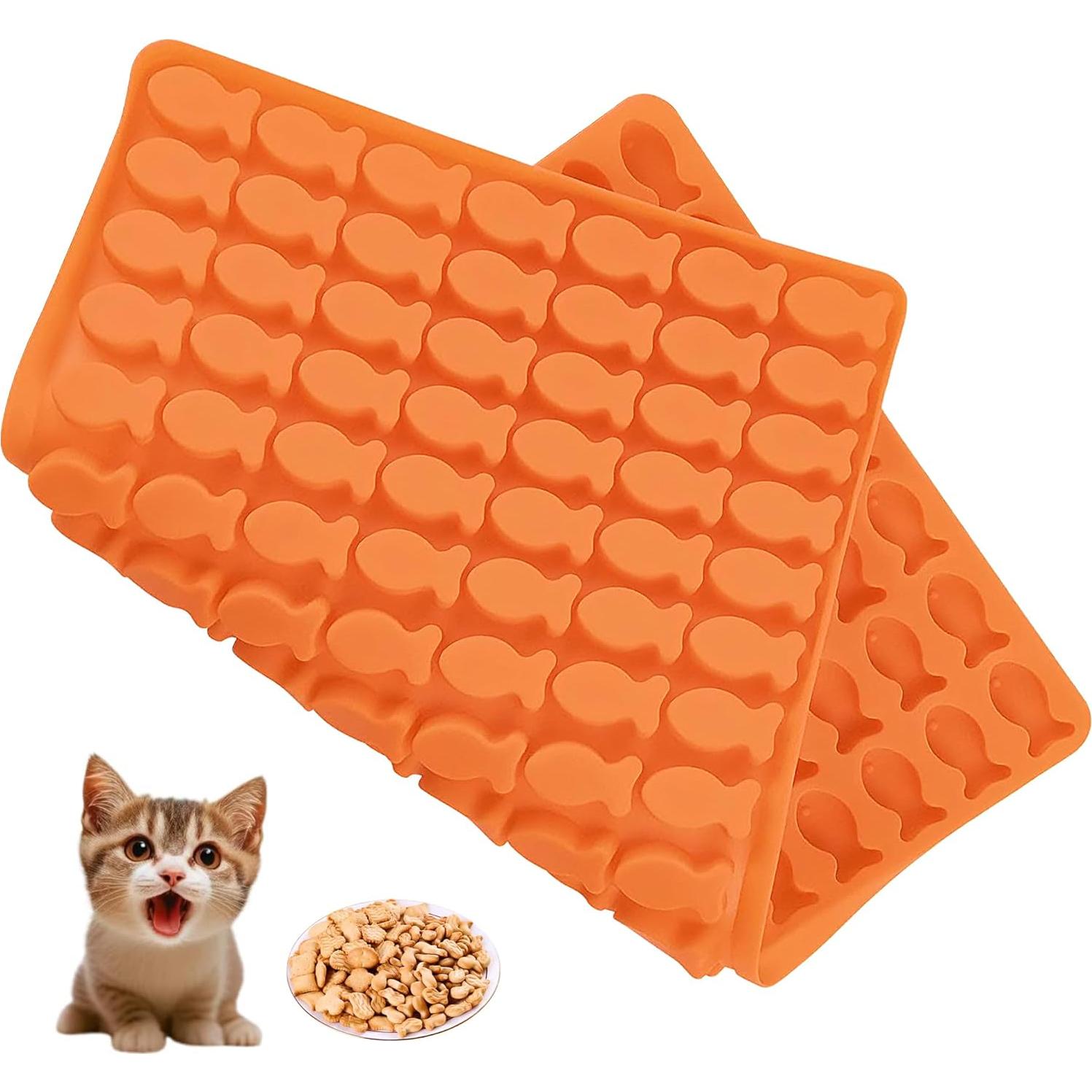 Molde de Silicona para Caramelos en Forma de Pez Sofliym