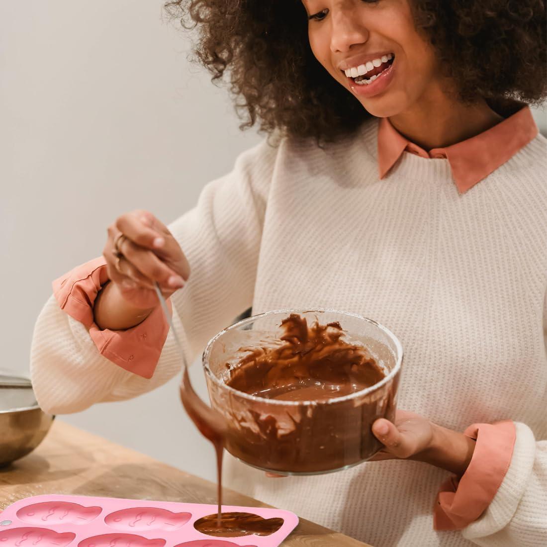 Moldes de Silicona en Forma de Pez JOMIHONEY - 2 Piezas