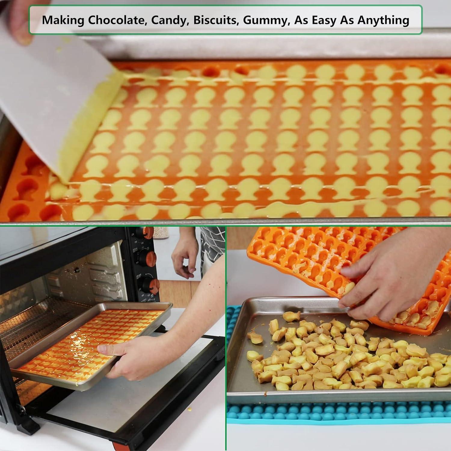 Molde de Silicona para Golosinas de Gato Amyandone 112 Cavidades