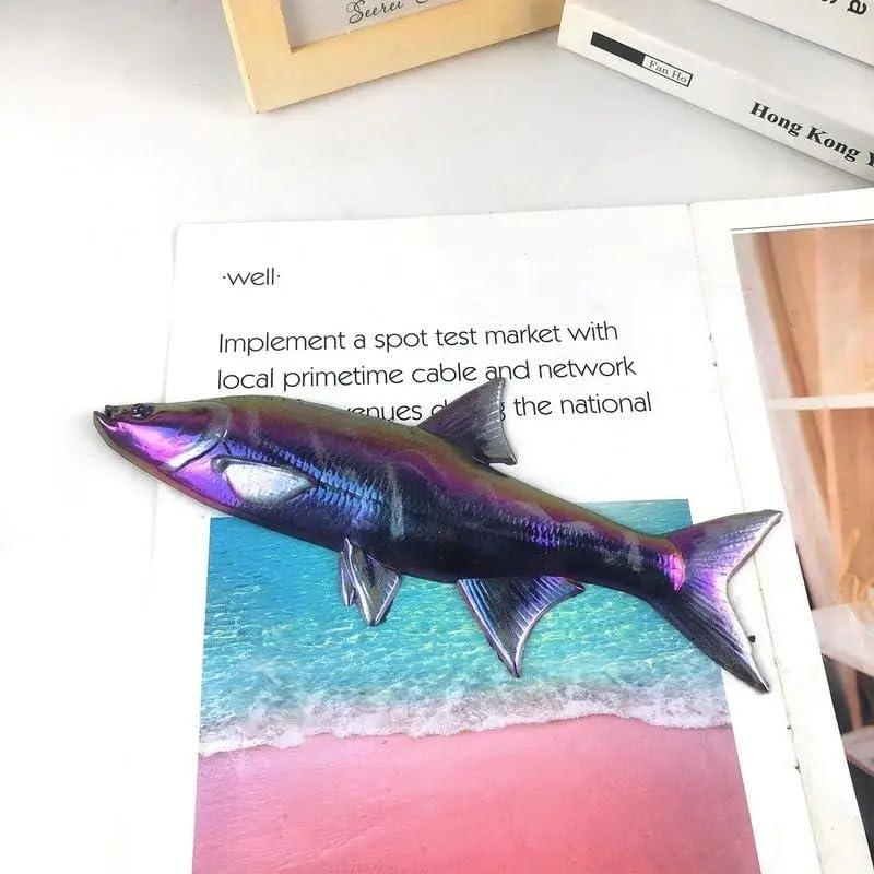 Molde de Silicona de Pez Finyoffiy para Resina DIY 2.54x5.08cm