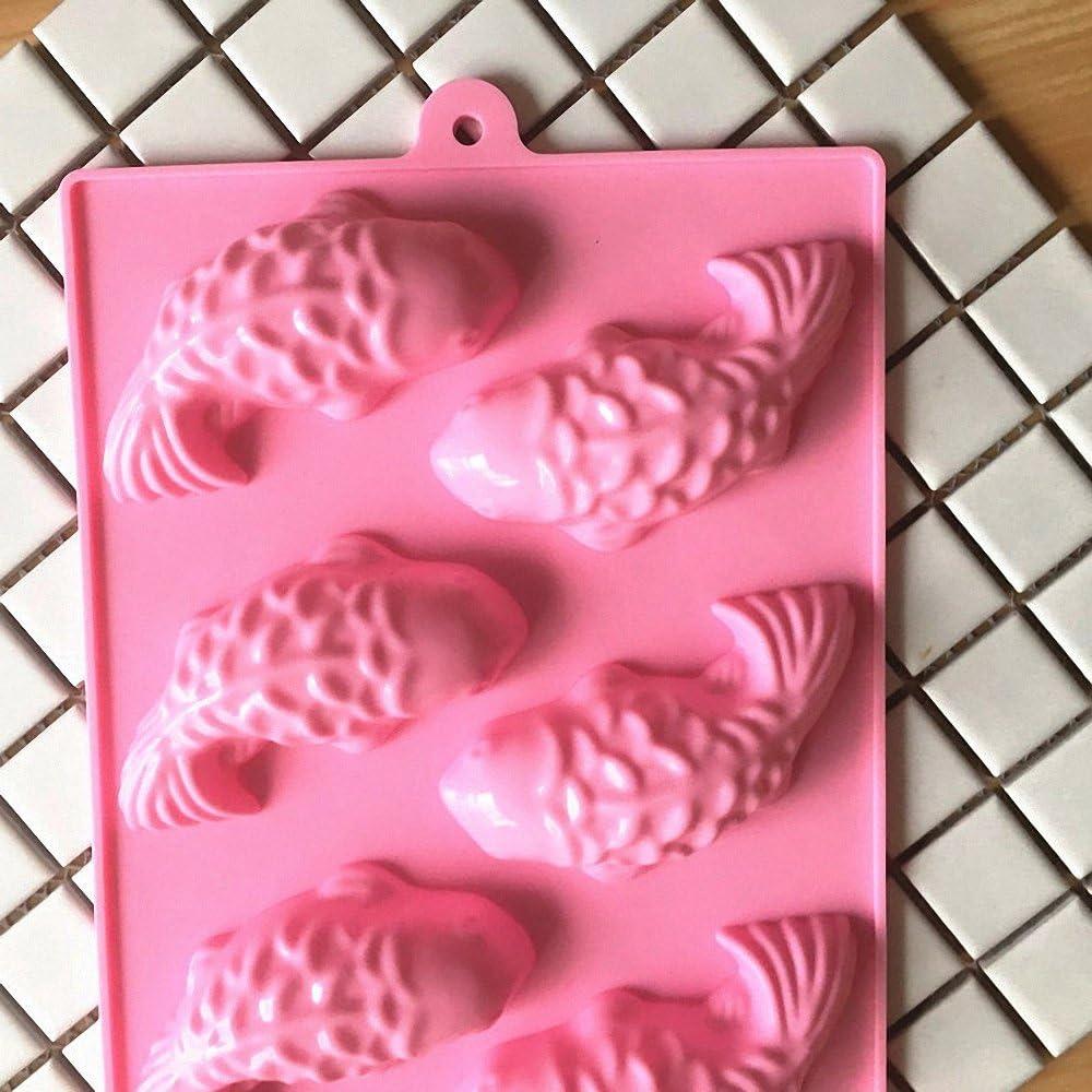 Molde de Silicona para Jabón Pez Koi MoldFun Rosa 105g