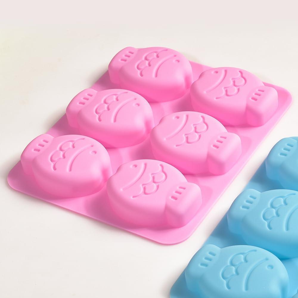 Moldes de Silicona Newk en Forma de Pez - 4 Piezas
