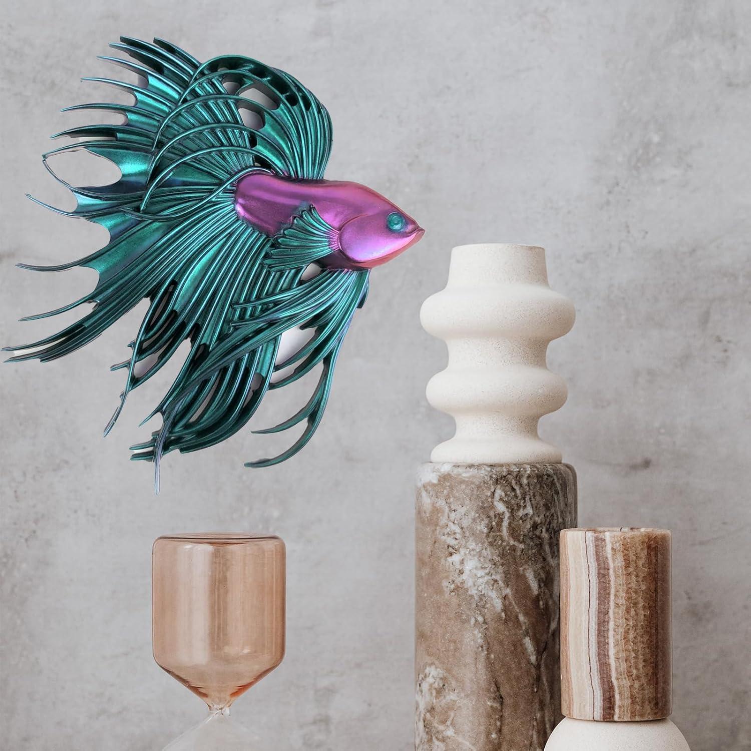 Molde de Resina de Pez Betta Grande Wehous 16.5x16.5cm