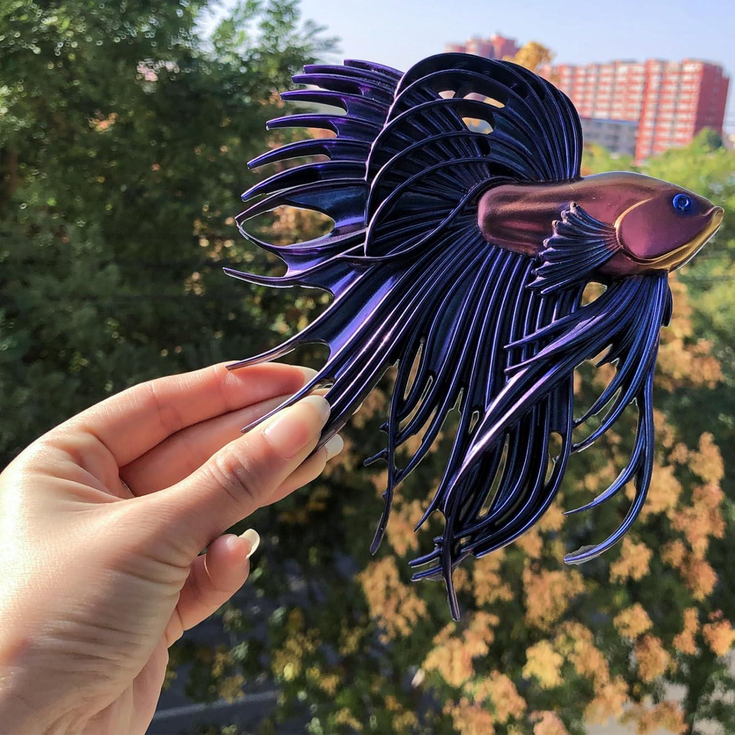 Molde de Resina de Pez Betta Grande Wehous 16.5x16.5cm