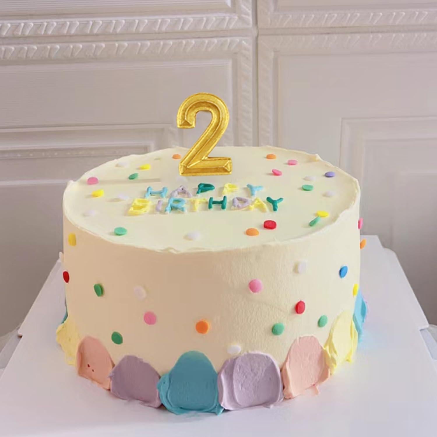 Molde de Silicona Fondant Números 0-9 MINFEIDMS 10x5.7cm