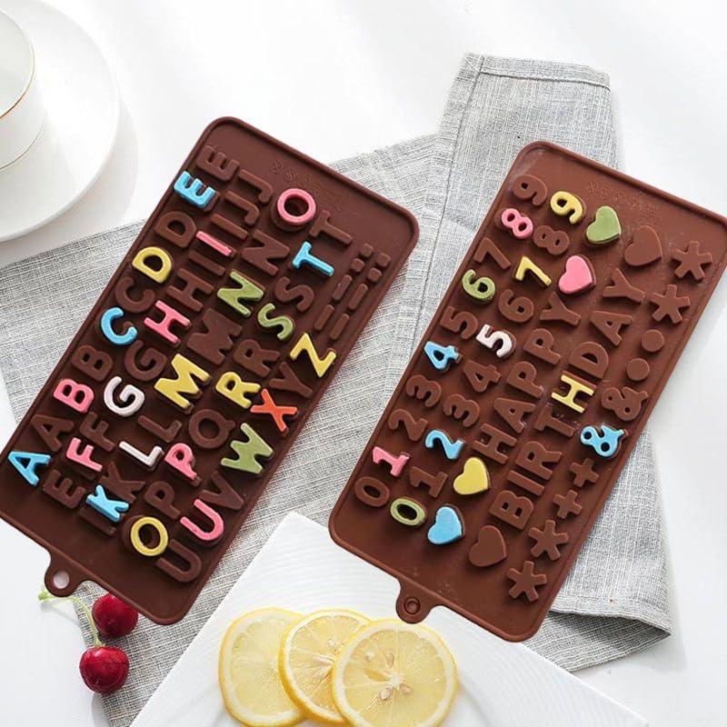 Moldes de Silicona YUUIKLLE para Chocolate y Caramelos - 2 Pcs