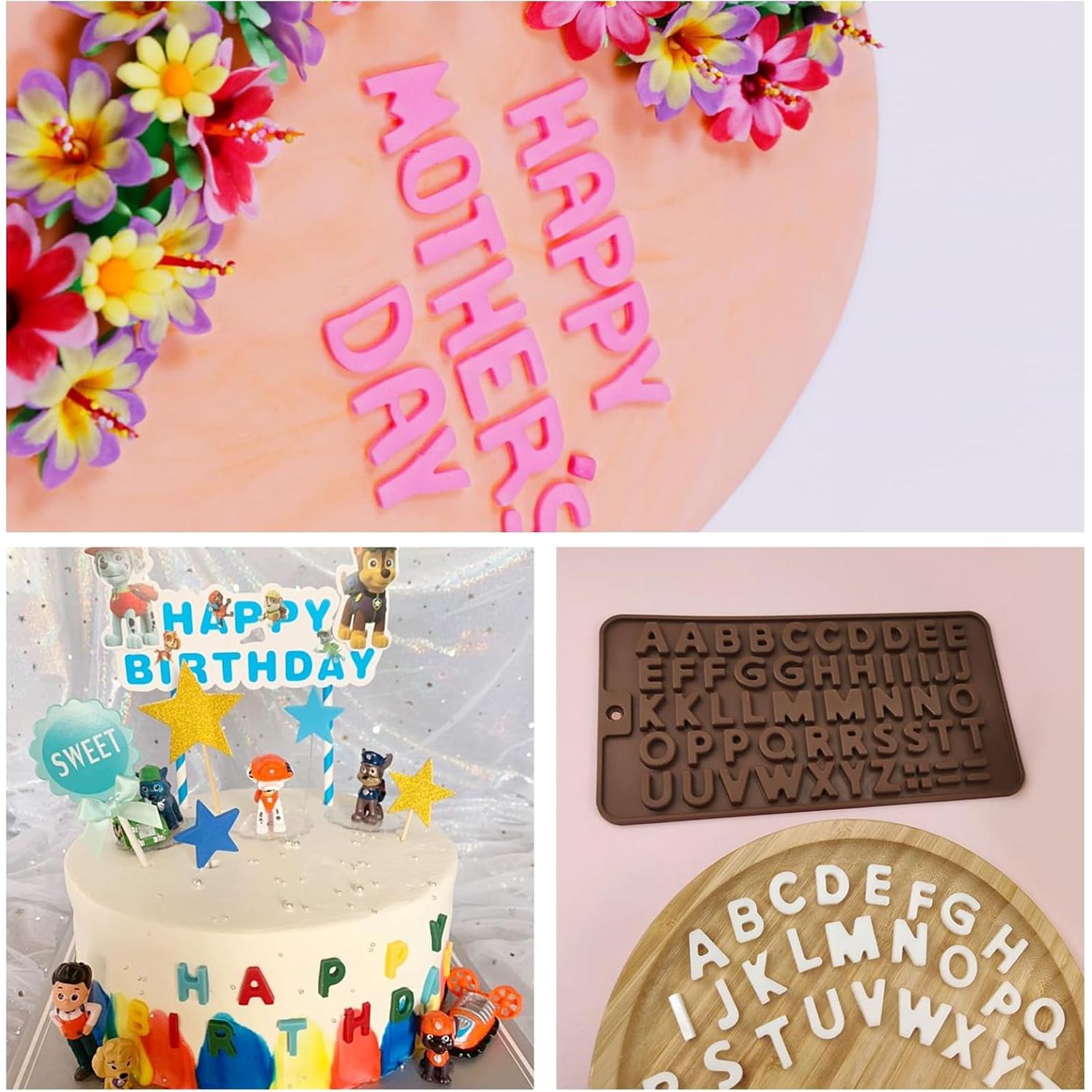 Moldes de Silicona YUUIKLLE para Chocolate y Caramelos - 2 Pcs