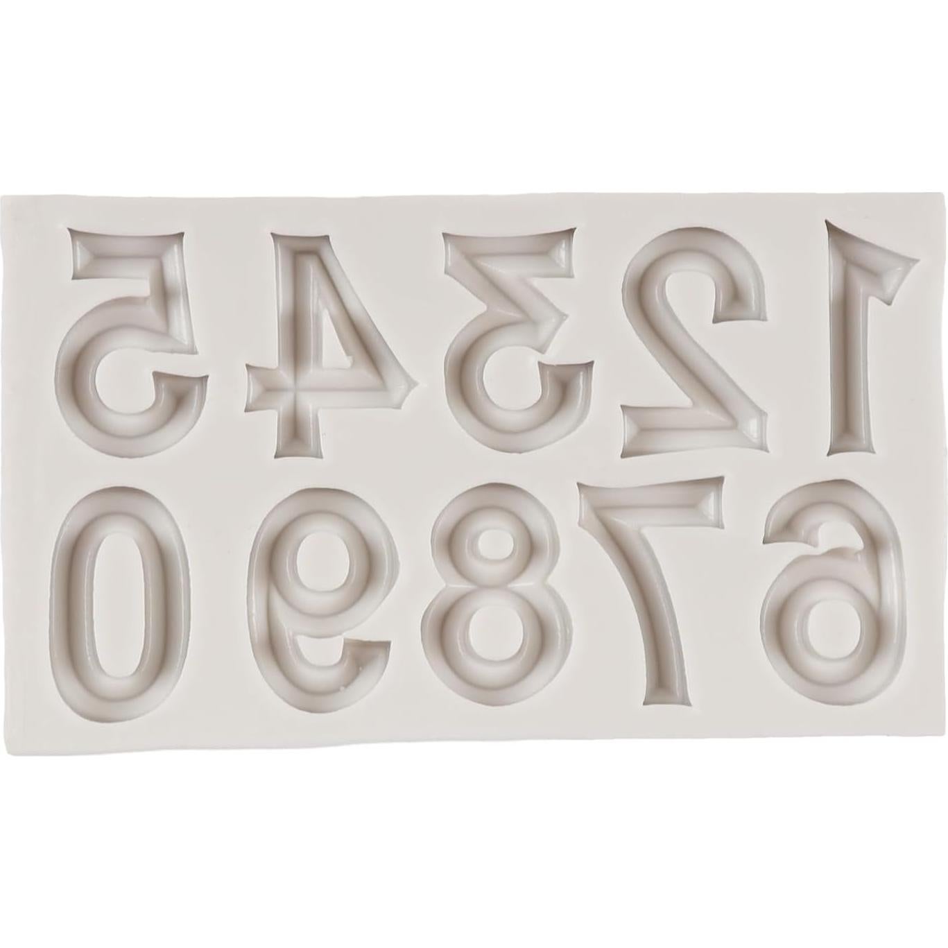 Molde de Silicona FCKEMLDS Set de 4 para Pasteles y Fondant