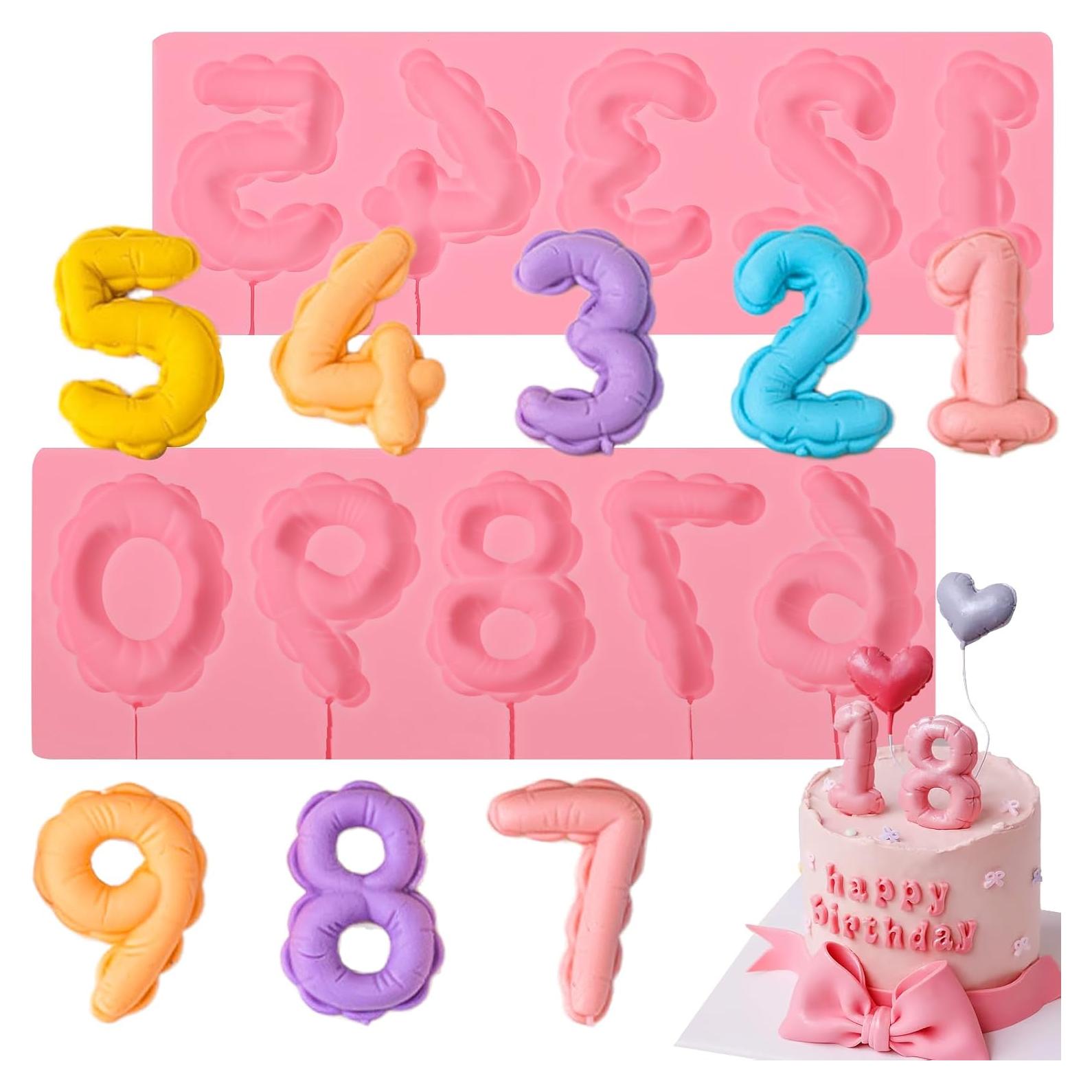 Molde de Silicona Rosa ICNYEKl para Decoración de Pasteles