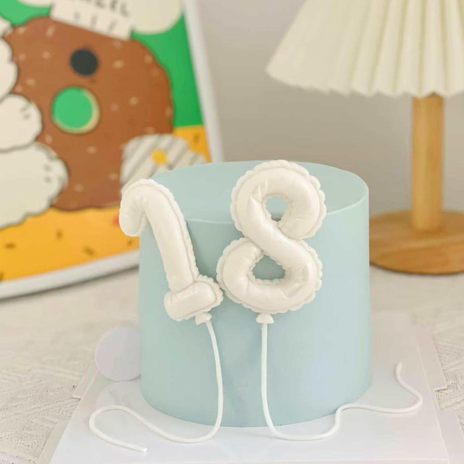 Molde de Silicona Rosa ICNYEKl para Decoración de Pasteles