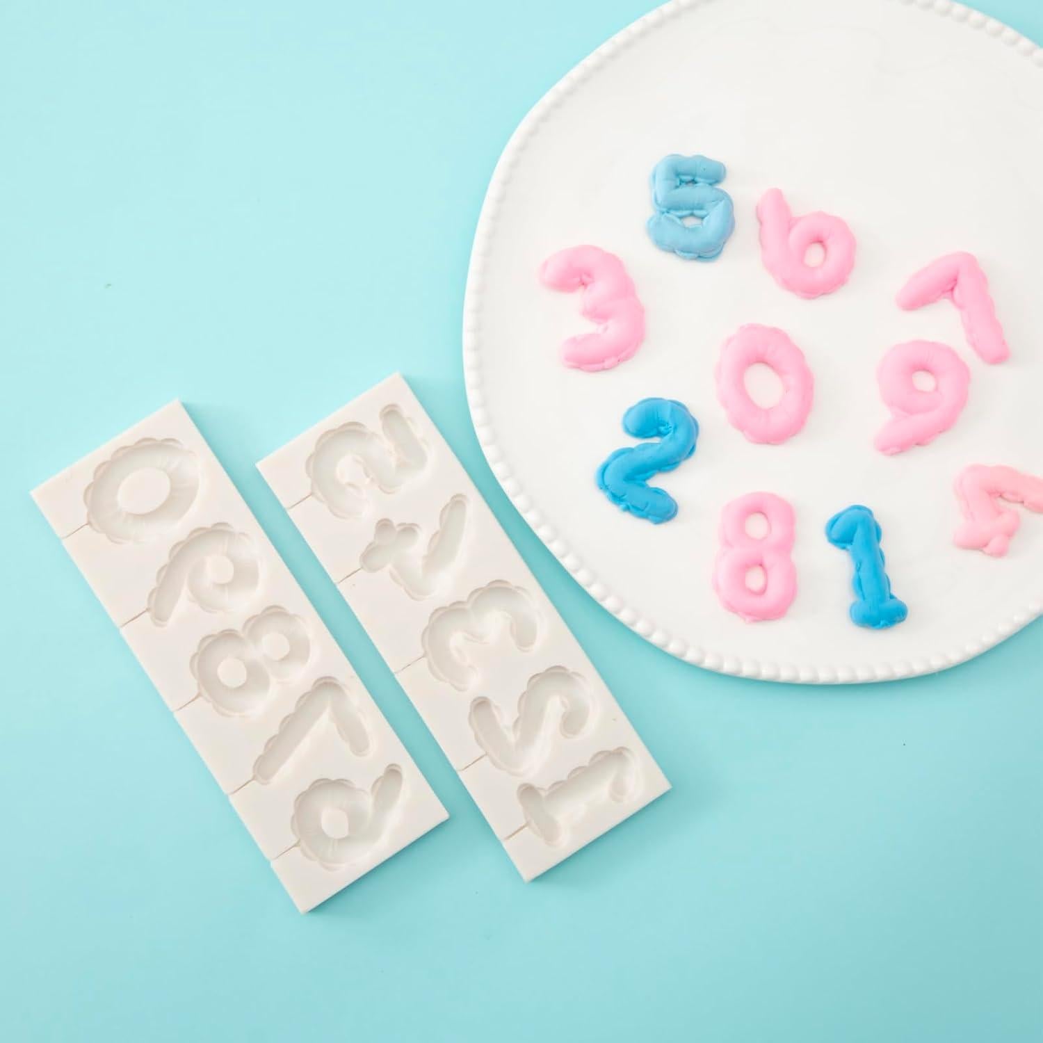 Molde de Silicona Rosa ICNYEKl para Decoración de Pasteles