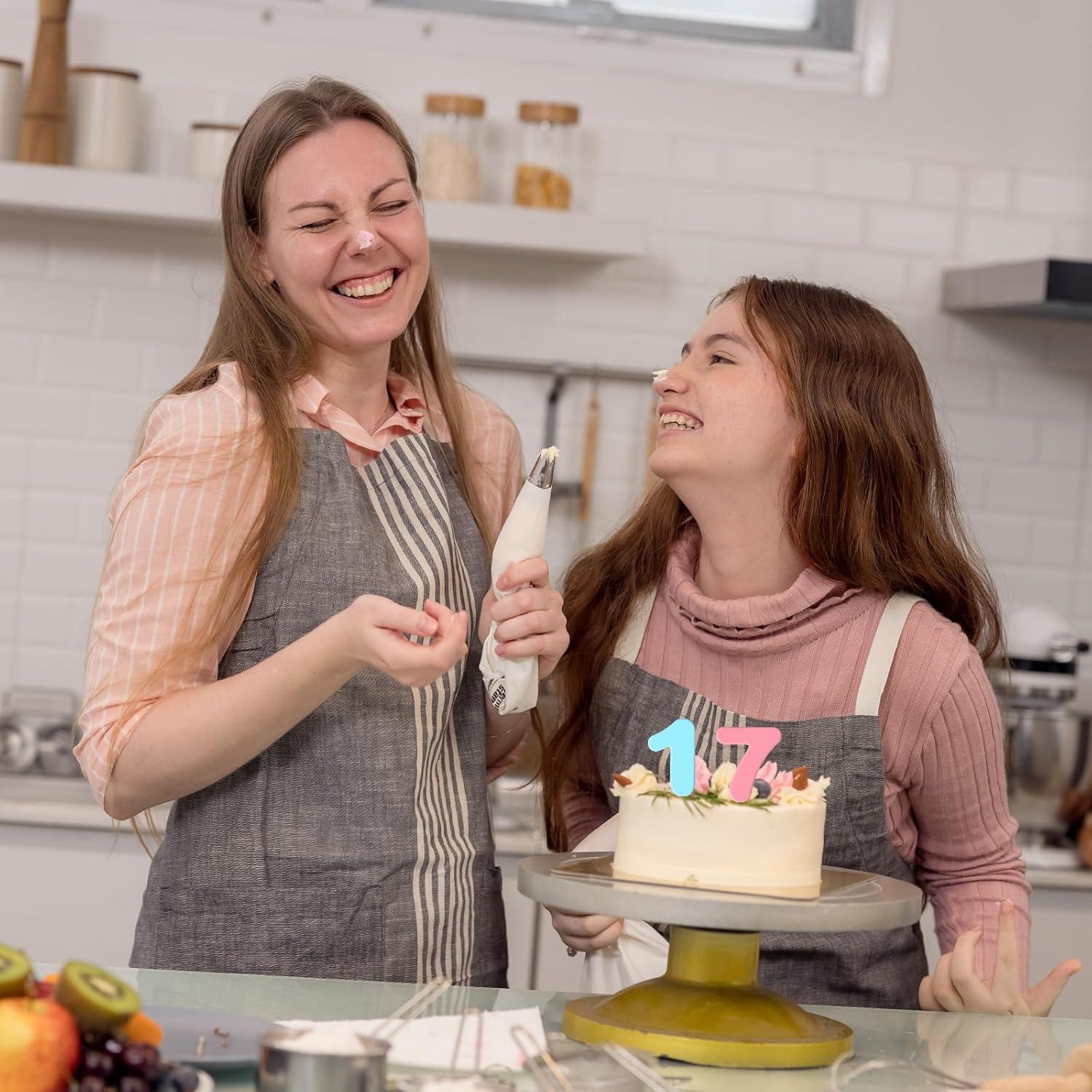 Moldes de Silicona para Chocolate Guduling 0-9 Rosa y Gris