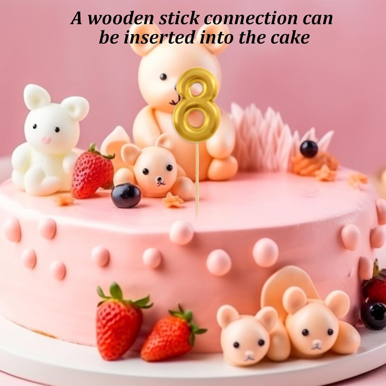 Molde de Silicona 3D InnoHHustle Números 0-9 Rosa