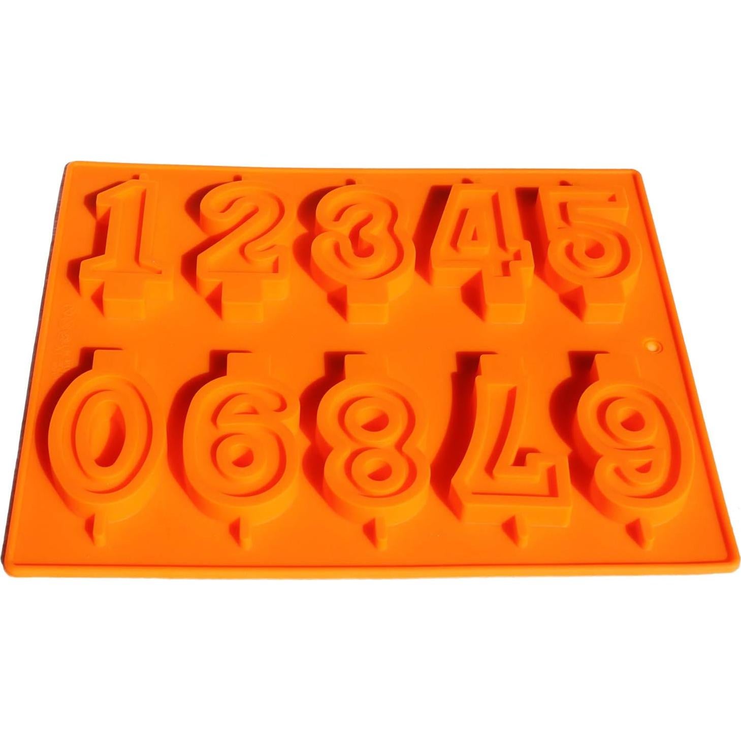 Molde de Silicona para Velas de Números X-Haibei 7.1cm