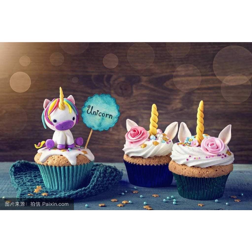 Moldes de Silicona de Unicornio 10 PCS para Pasteles y Manualidades