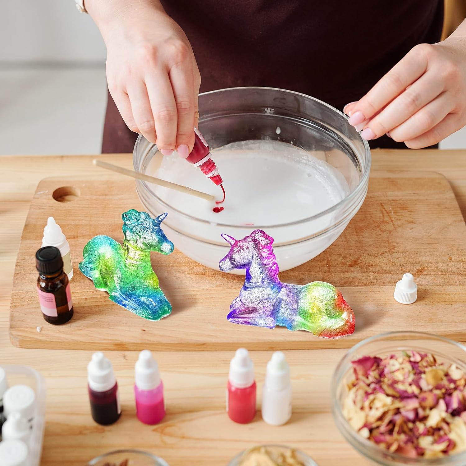 Molde de Silicona 3D Unicornio Patelai para Resina DIY