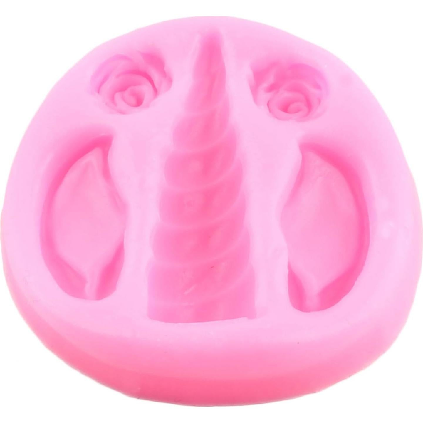 Molde de Silicona Unicornio YIHUOMOLDS 5x5 cm para Pasteles