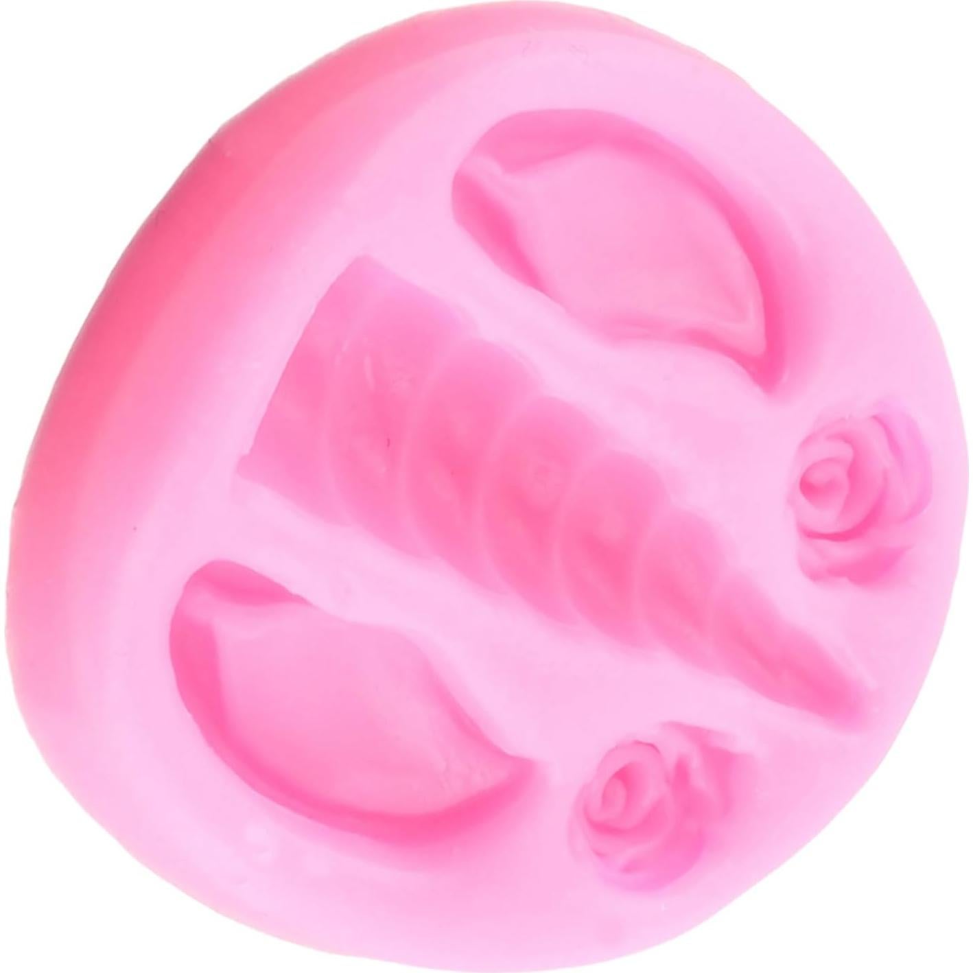 Molde de Silicona Unicornio YIHUOMOLDS 5x5 cm para Pasteles