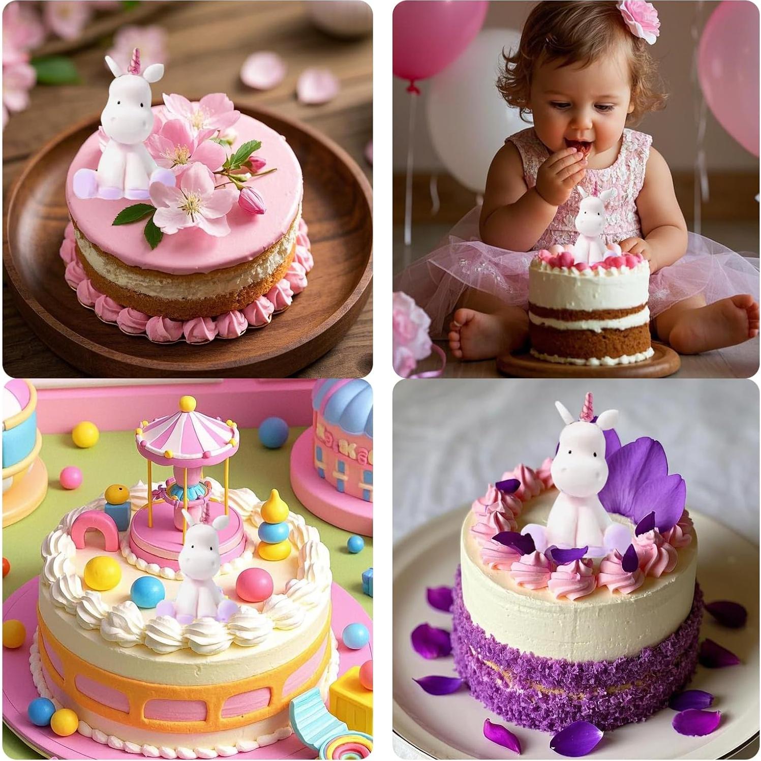 Molde de Silicona Unicornio ACVCATTO 8.2x6cm para Fondant y Chocolate