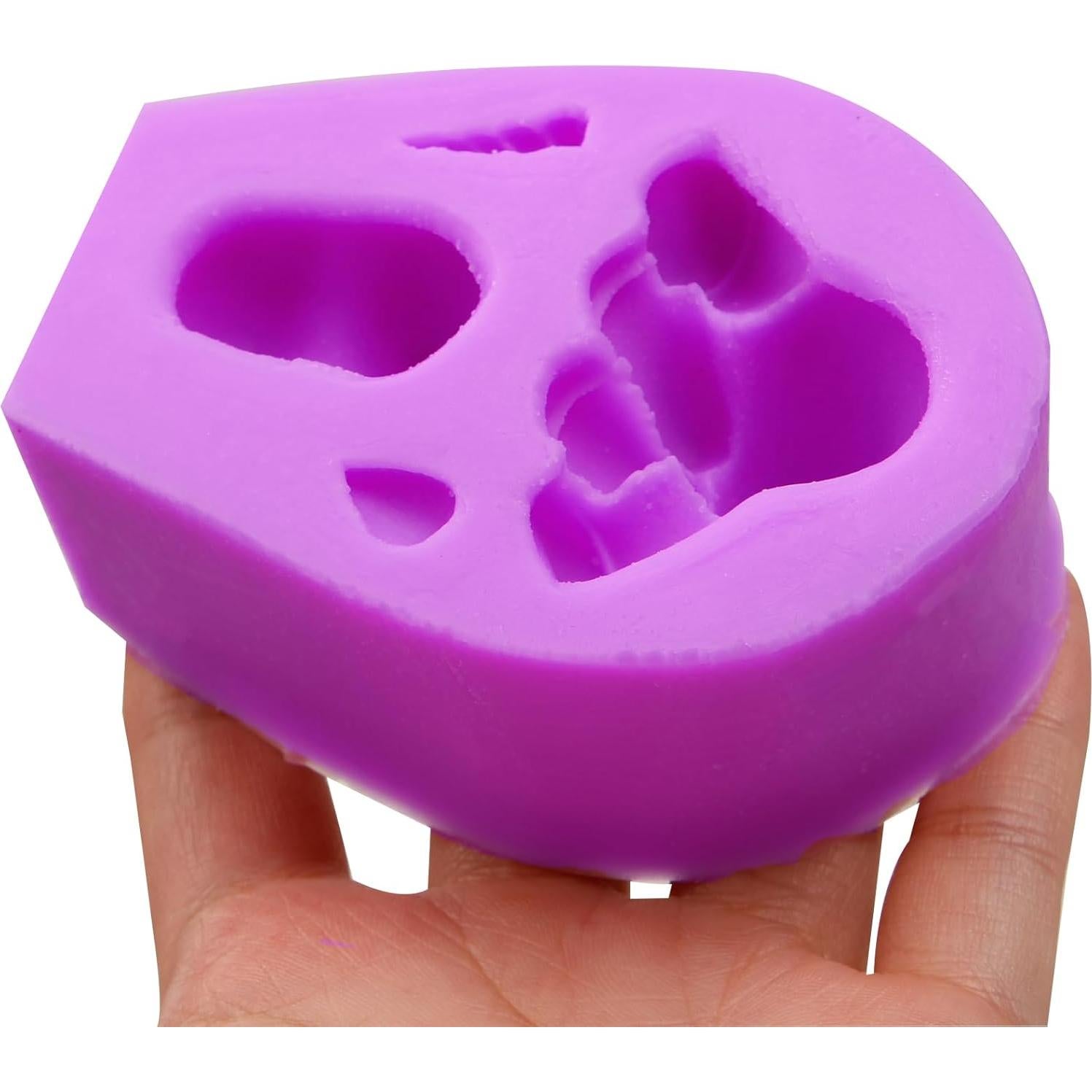 Molde de Silicona Unicornio ACVCATTO 8.2x6cm para Fondant y Chocolate