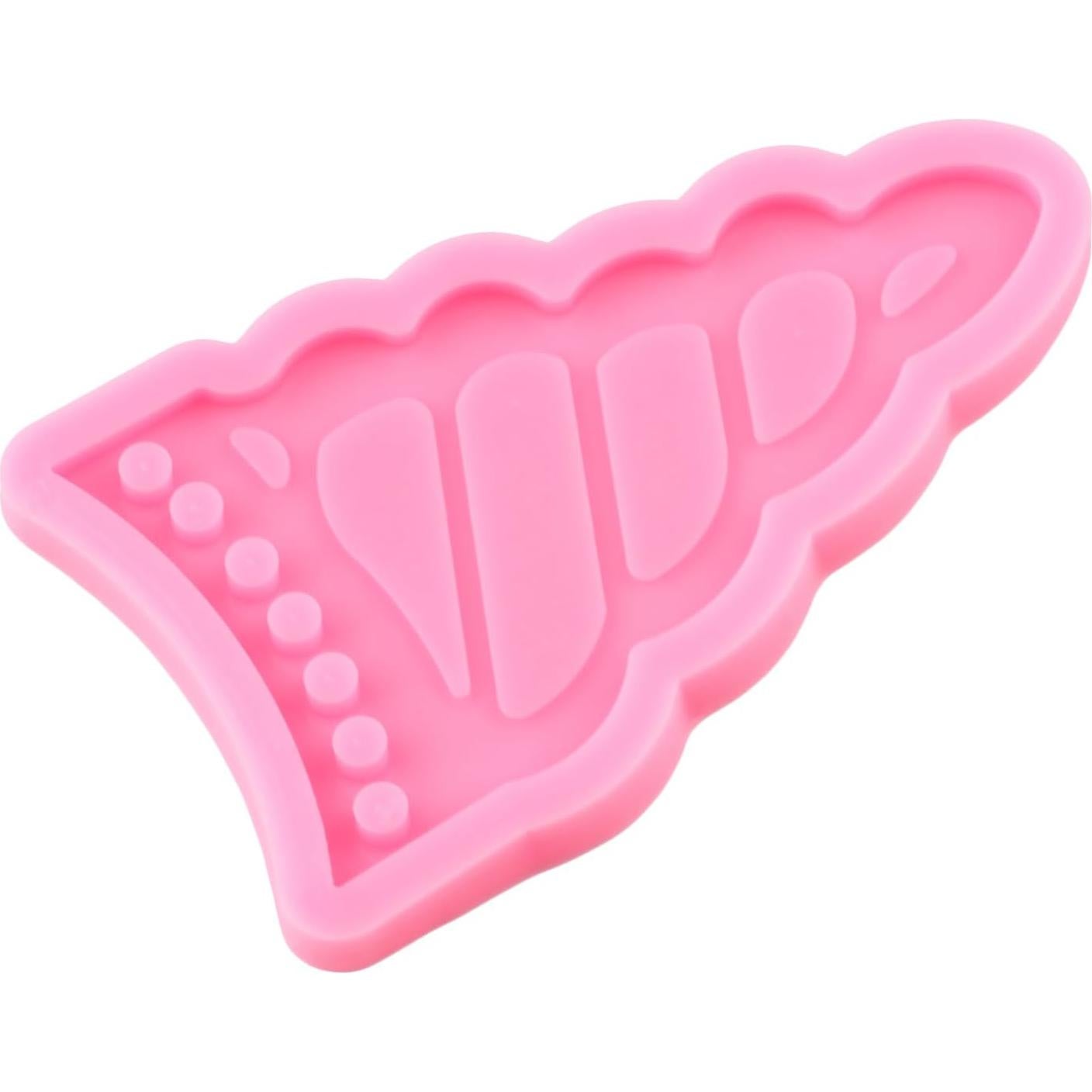 Unicorn Silicone Resin Molds Unicorn Horn Keychain Mold Epoxy Resin Casting Mold for DIY Backpack Pendant Jewelry Making Necklace Decoration Craft