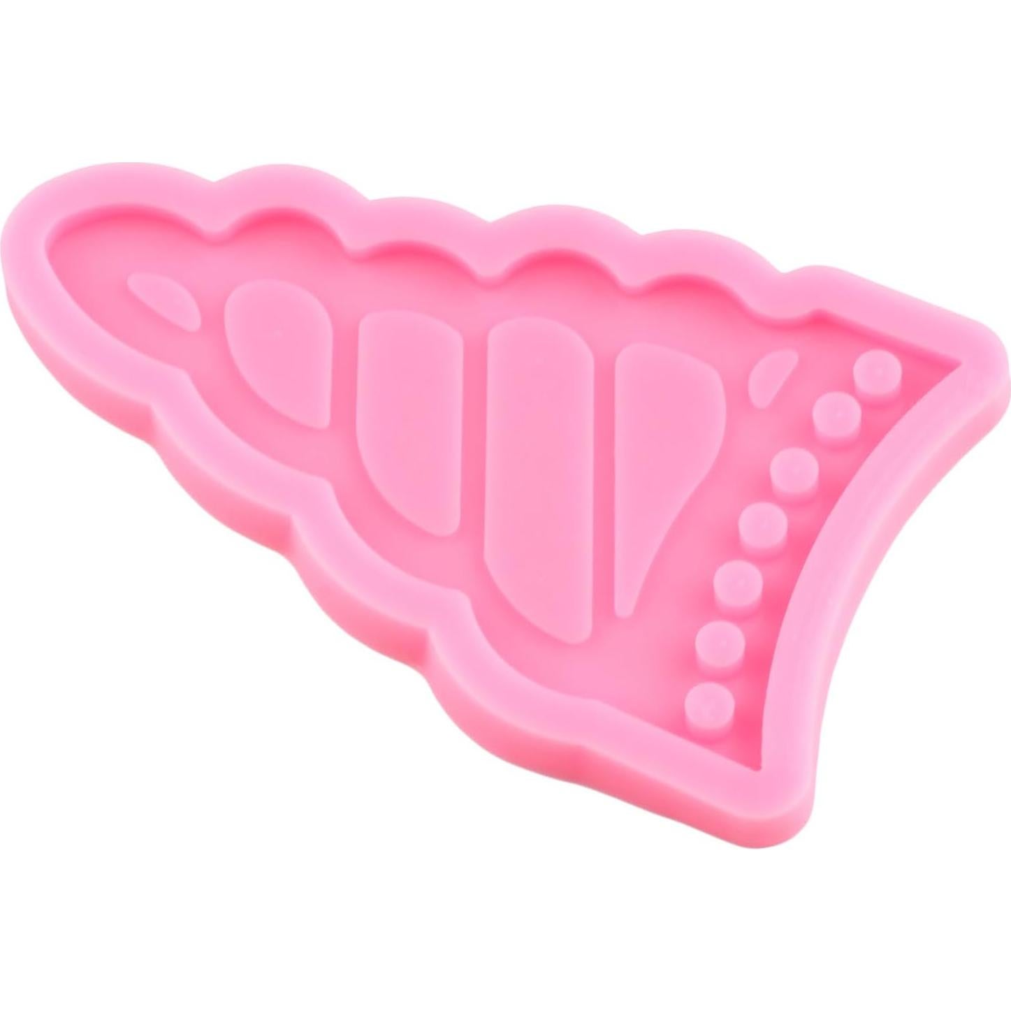 Unicorn Silicone Resin Molds Unicorn Horn Keychain Mold Epoxy Resin Casting Mold for DIY Backpack Pendant Jewelry Making Necklace Decoration Craft