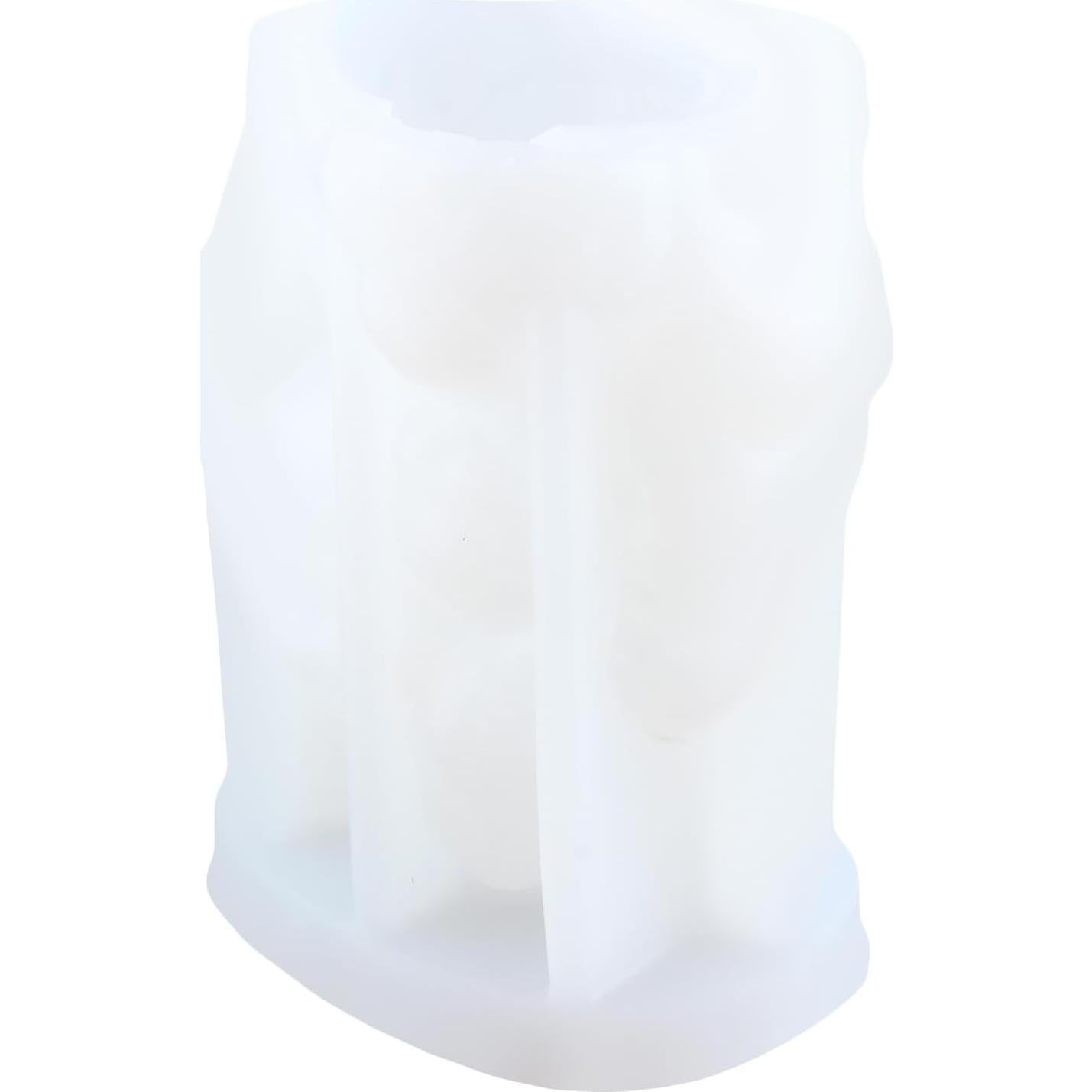 Molde de Vela de Unicornio GLITZXFH Silicona 12.4x9.6x7 cm