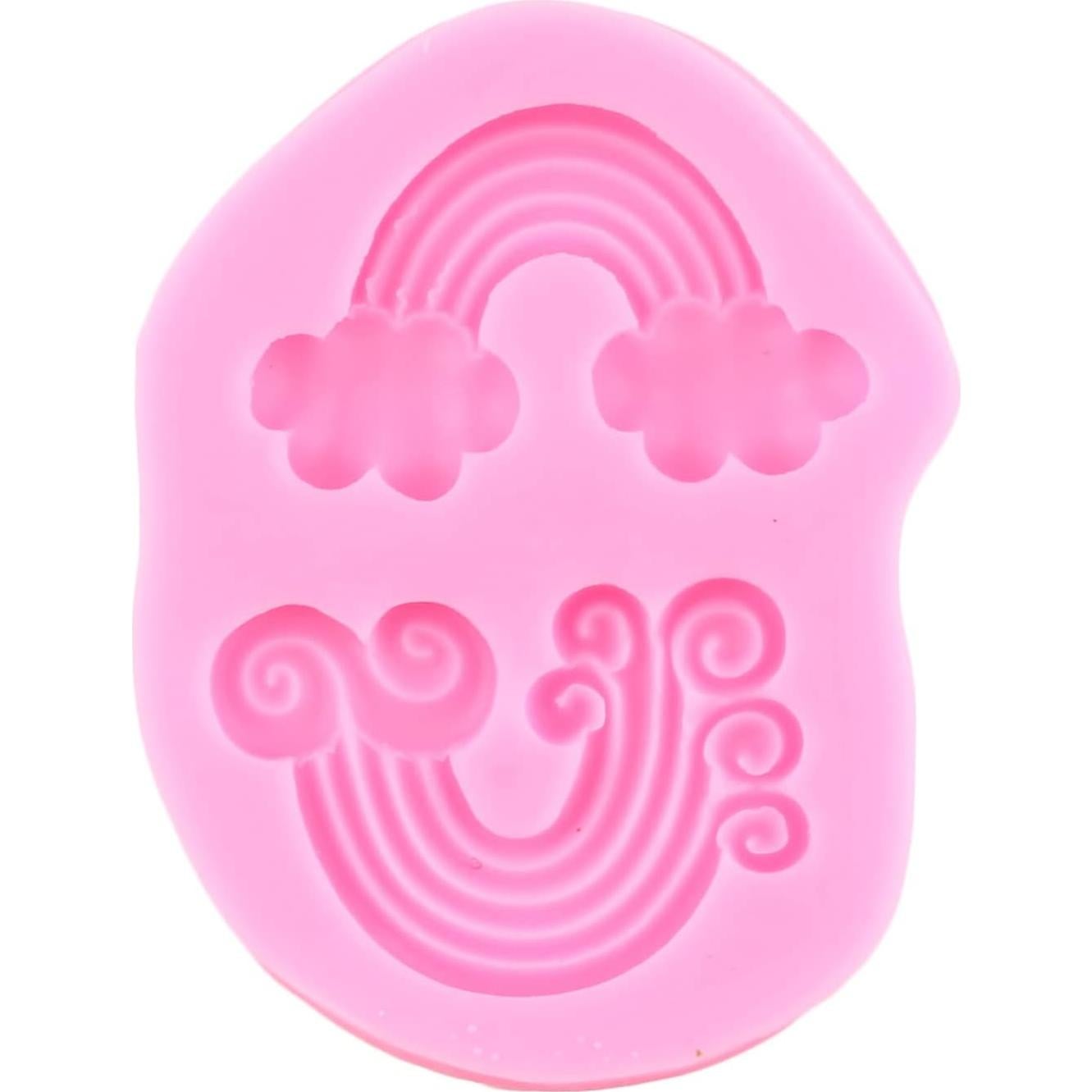 Moldes de Silicona Unicornio MIYAHOUSE - 6 Piezas Decoración Pasteles