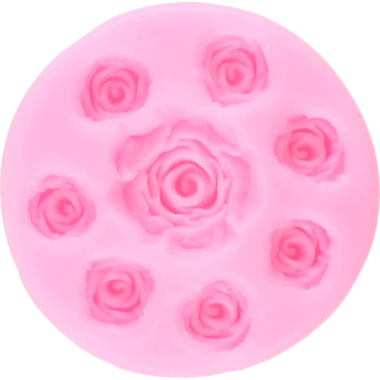 Moldes de Silicona Unicornio MIYAHOUSE - 6 Piezas Decoración Pasteles