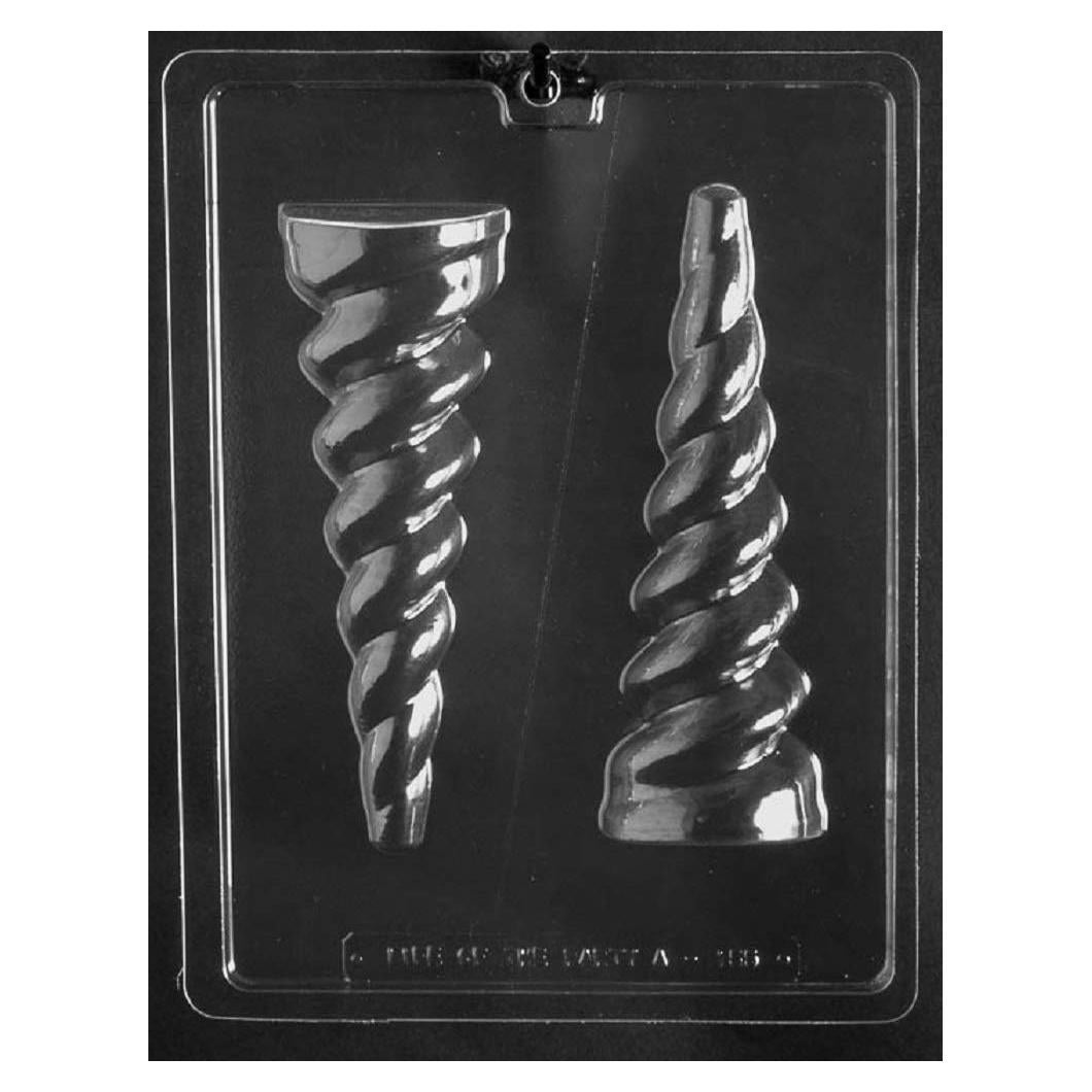 Molde de Jabón Grande en Forma de Cuerno de Unicornio - Grandmama's Goodies