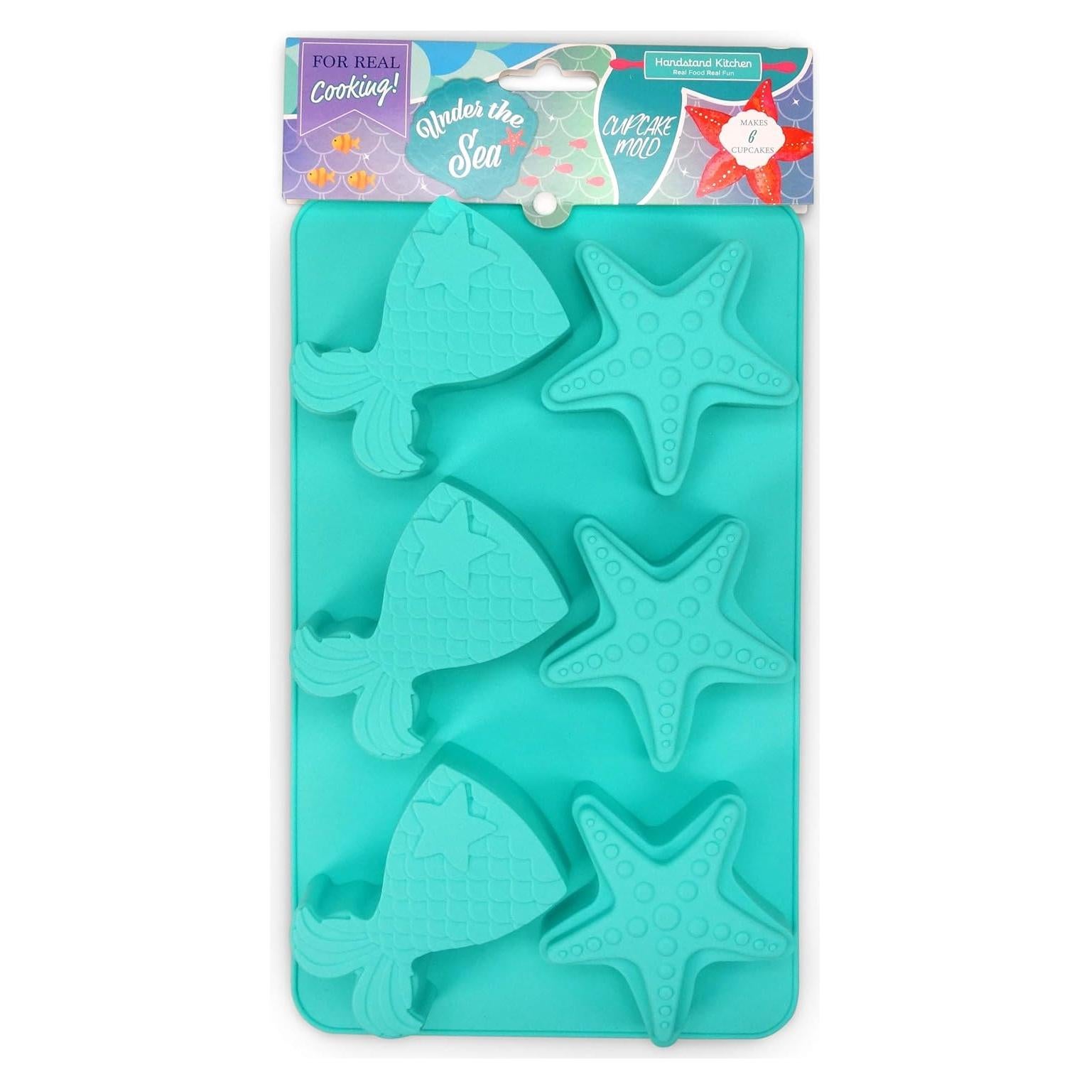 Molde de Silicona para Cupcakes Handstand Kitchen Sirena