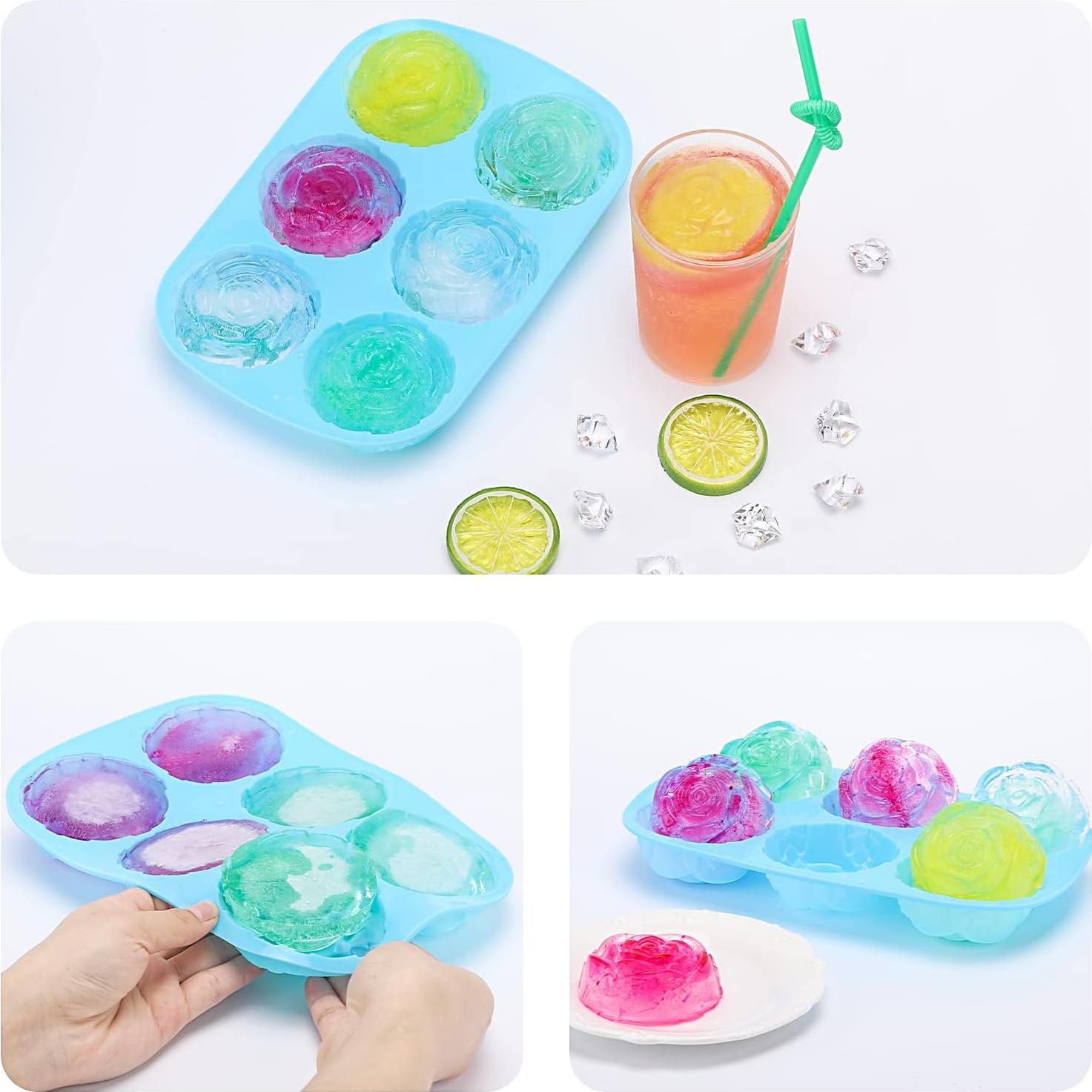 Moldes de Silicona Rosa LoveBB - 5 Paquetes Antiadherentes