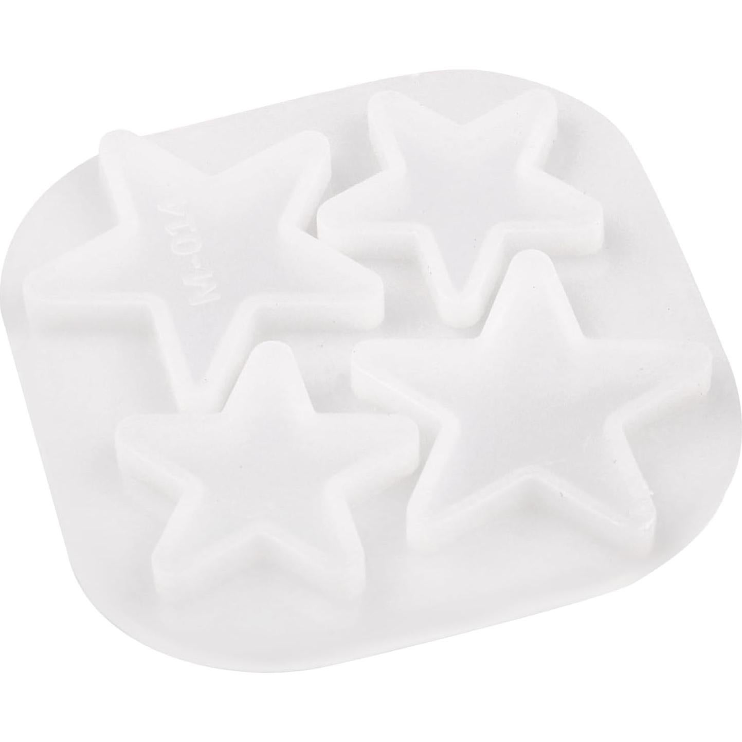 Moldes de Resina de Silicona Estrella ACVCATTO 16.5x8.1cm