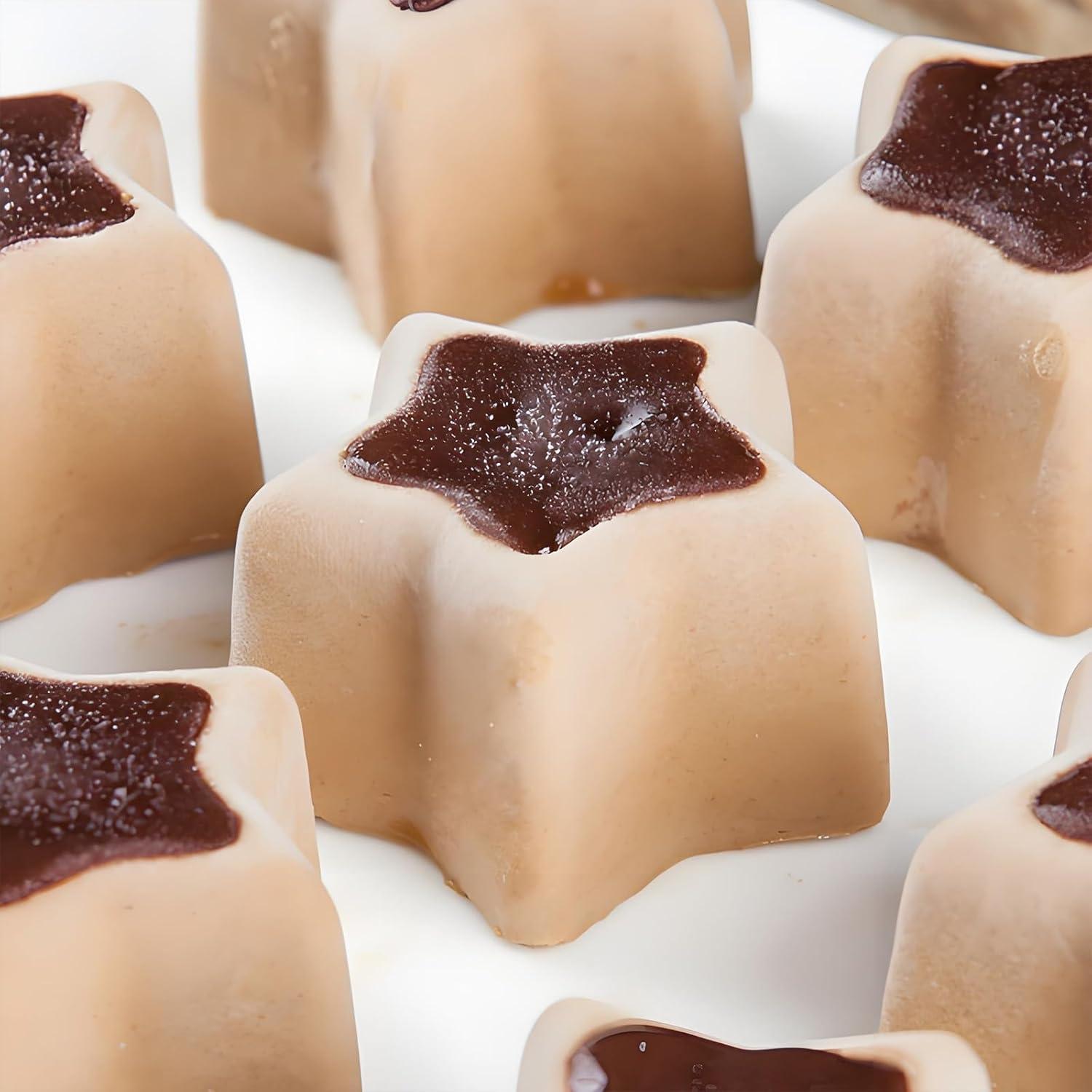 Molde de Silicona 3D Fchil Estrella 12 Cavidades 22x14 cm