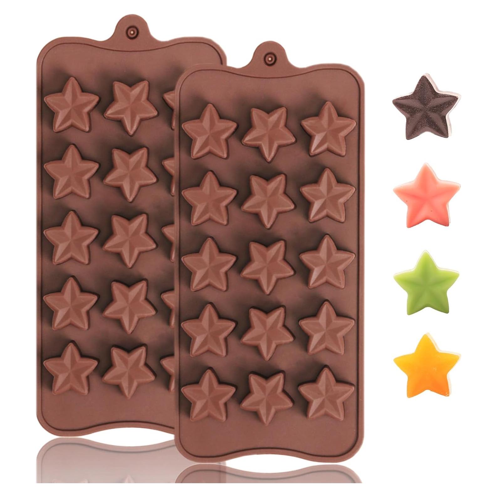 Moldes de Silicona Estrella ZTHapwa 15 Cavidades 3D