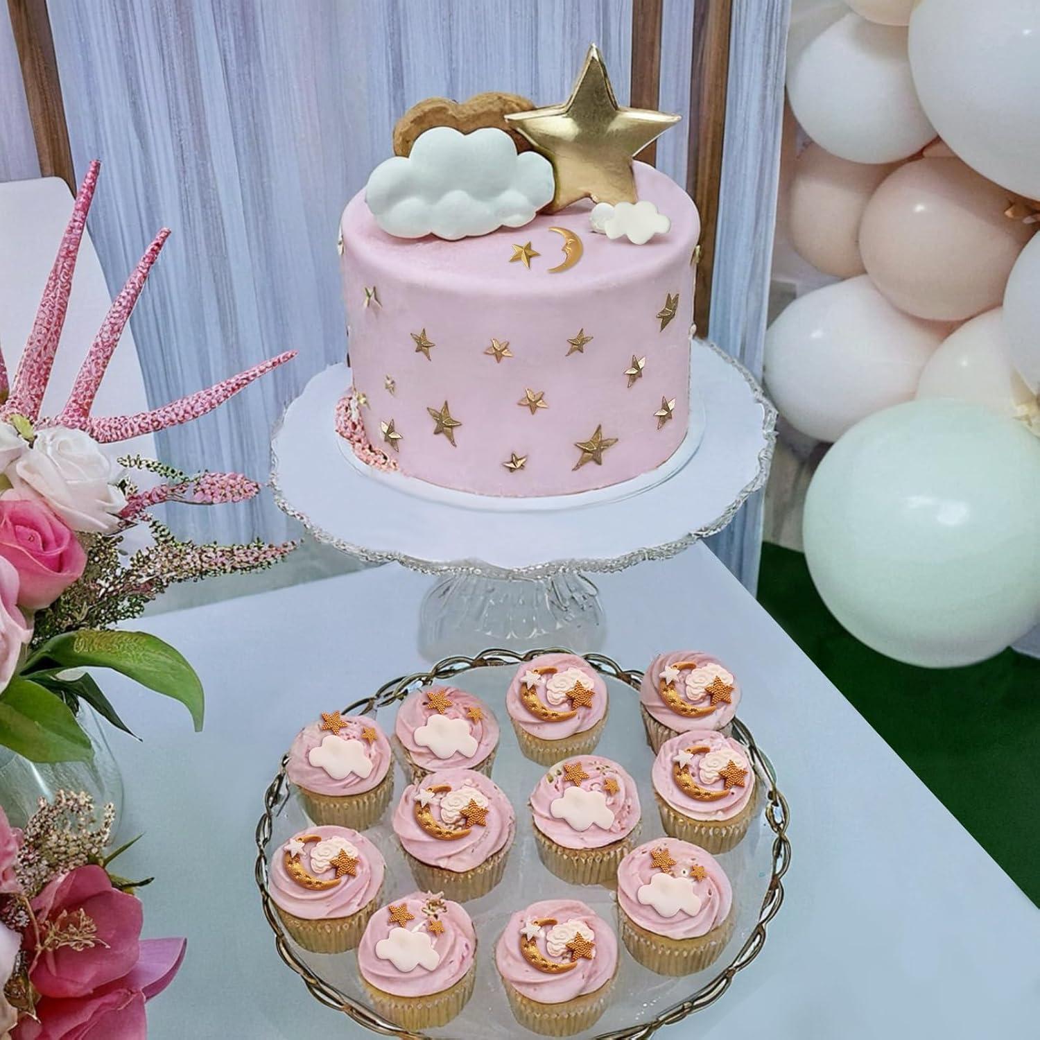 Juego de 2 Moldes de Silicona Roxjaejae para Pasteles y Manualidades