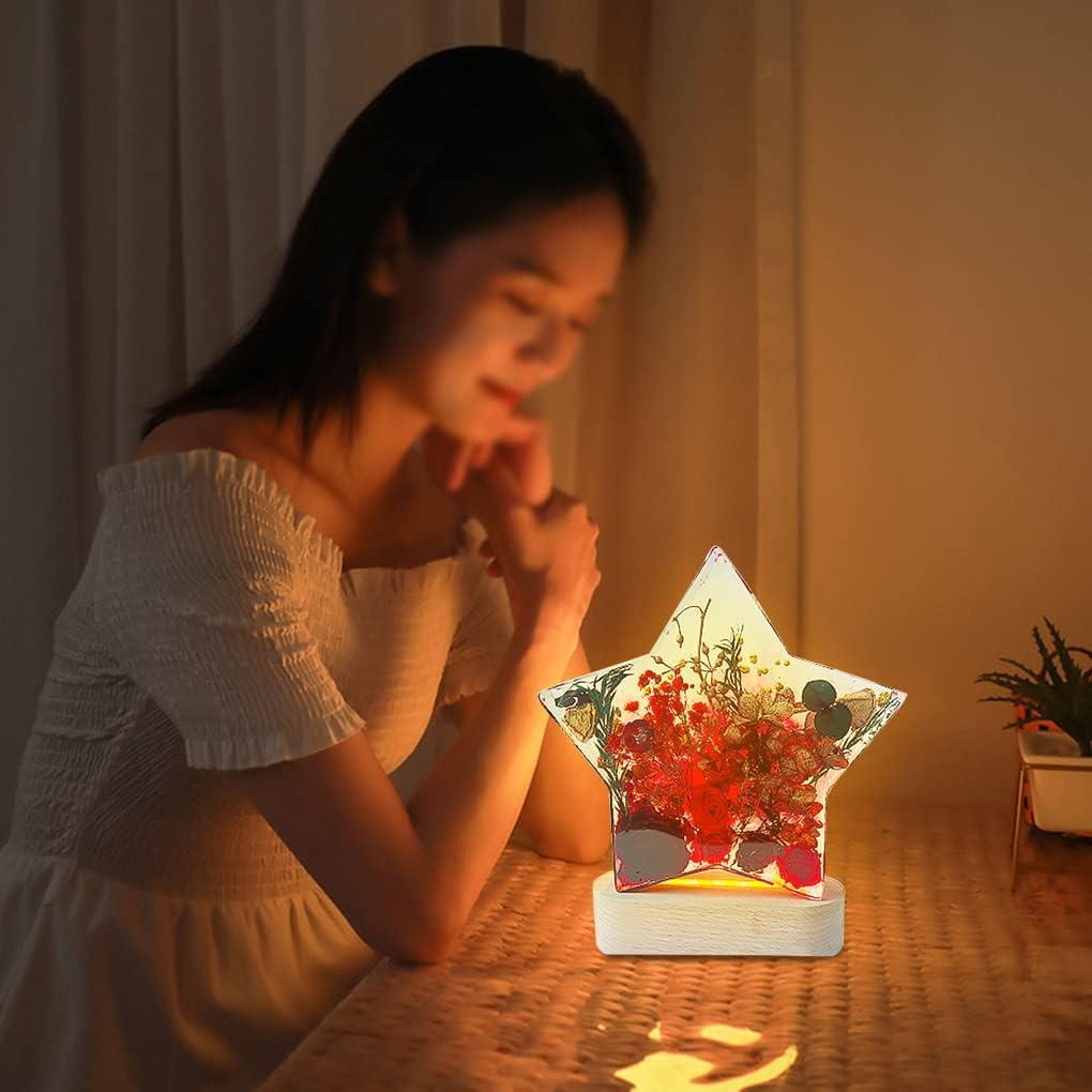 Molde de Silicona Estrella FineInno 19.8x19.1x4.6 cm para Resina