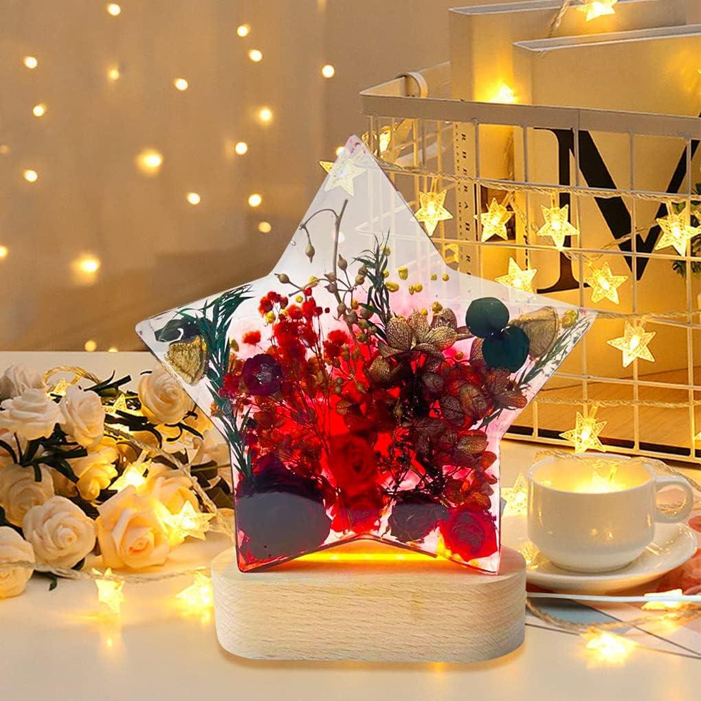 Molde de Silicona Estrella FineInno 19.8x19.1x4.6 cm para Resina