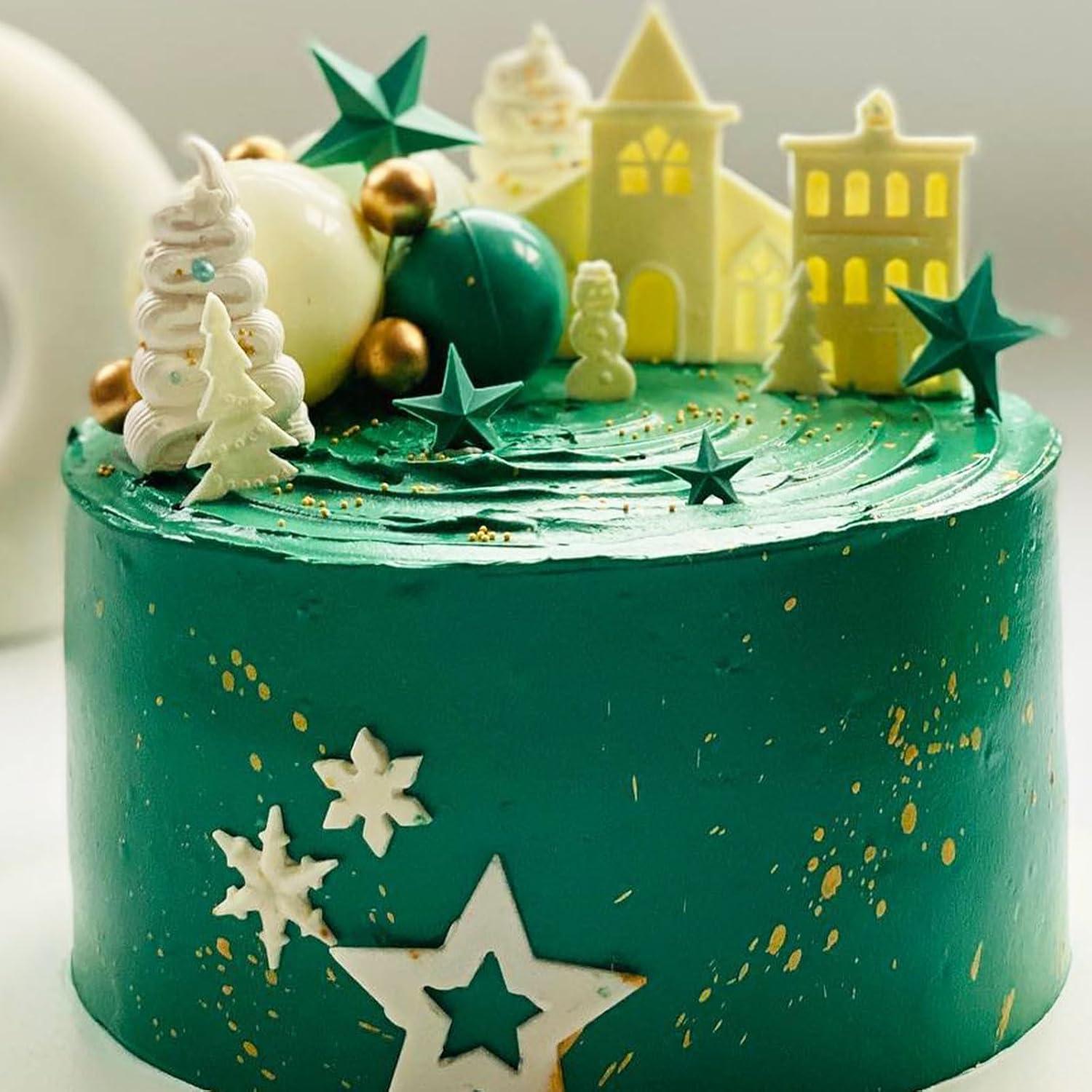 Moldes de Silicona Caregene Luna y Estrellas para Repostería