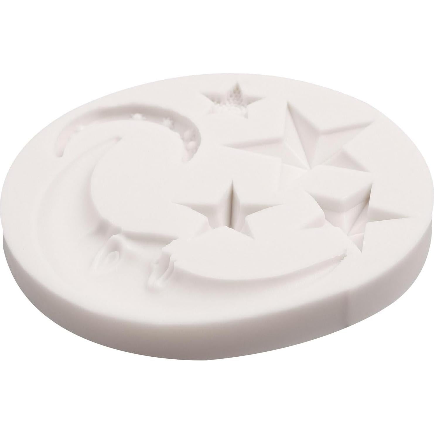 Moldes de Silicona Caregene Luna y Estrellas para Repostería