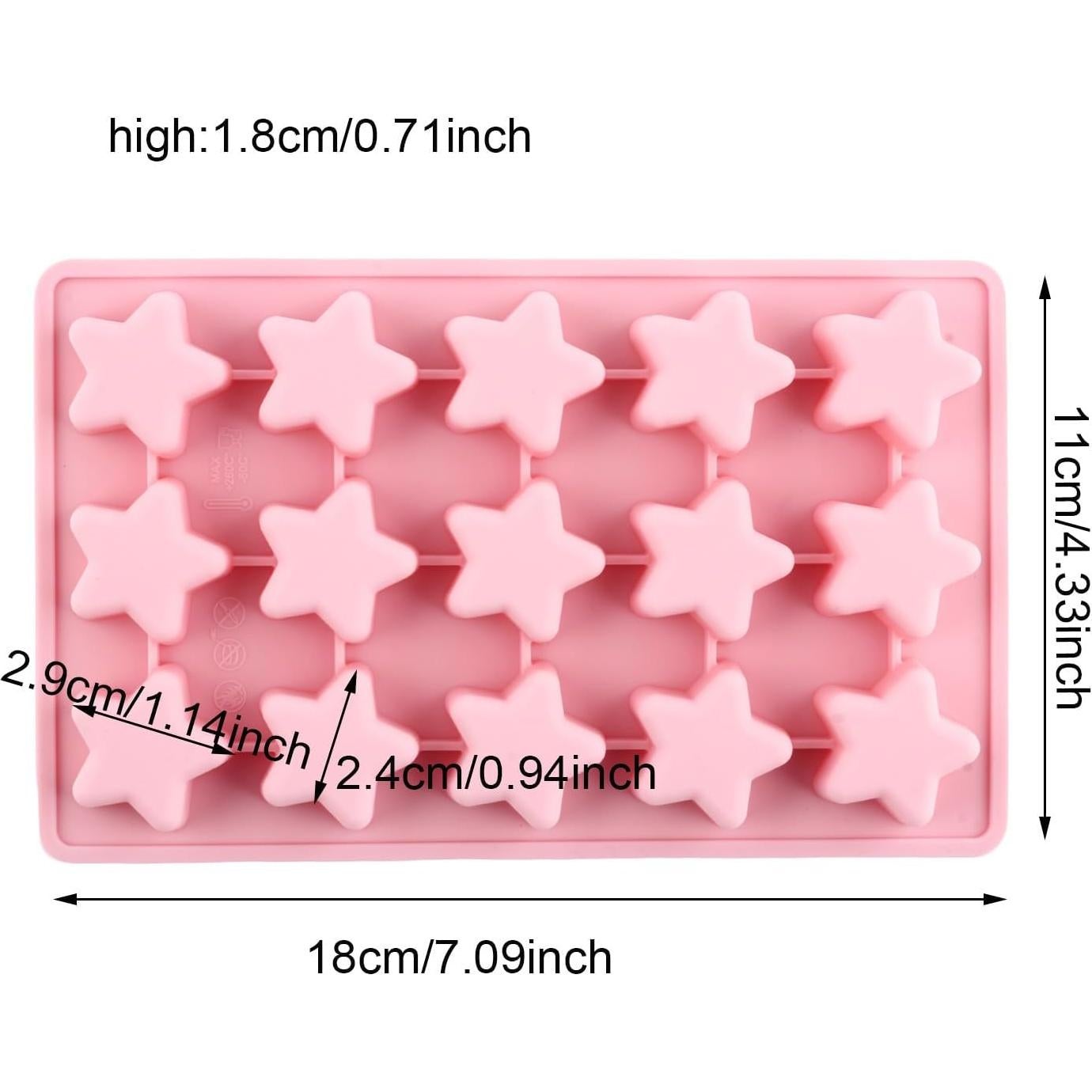 Moldes de Silicona para Chocolate YIMINGMOLD 15 Cavidades