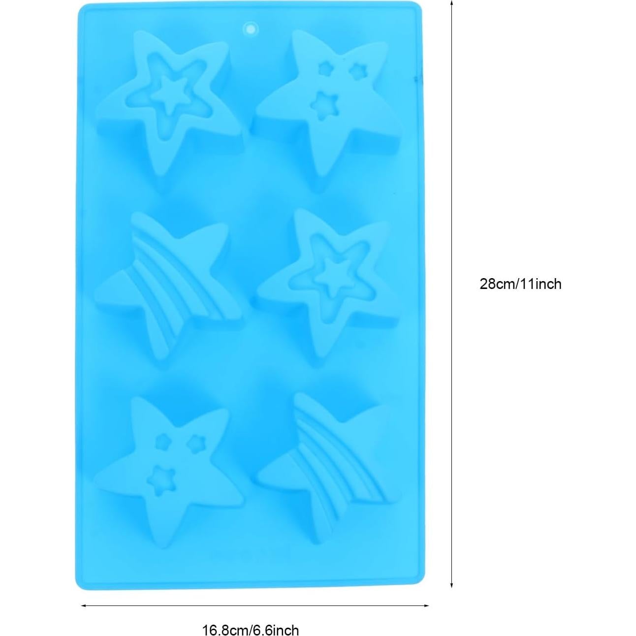 Molde de Silicona en Forma de Estrella TEHAUX 28x16.8cm