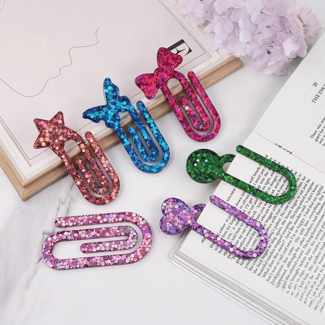 Molde de Silicona para Resina Rxuiael 9-en-1 Corazón y Estrella