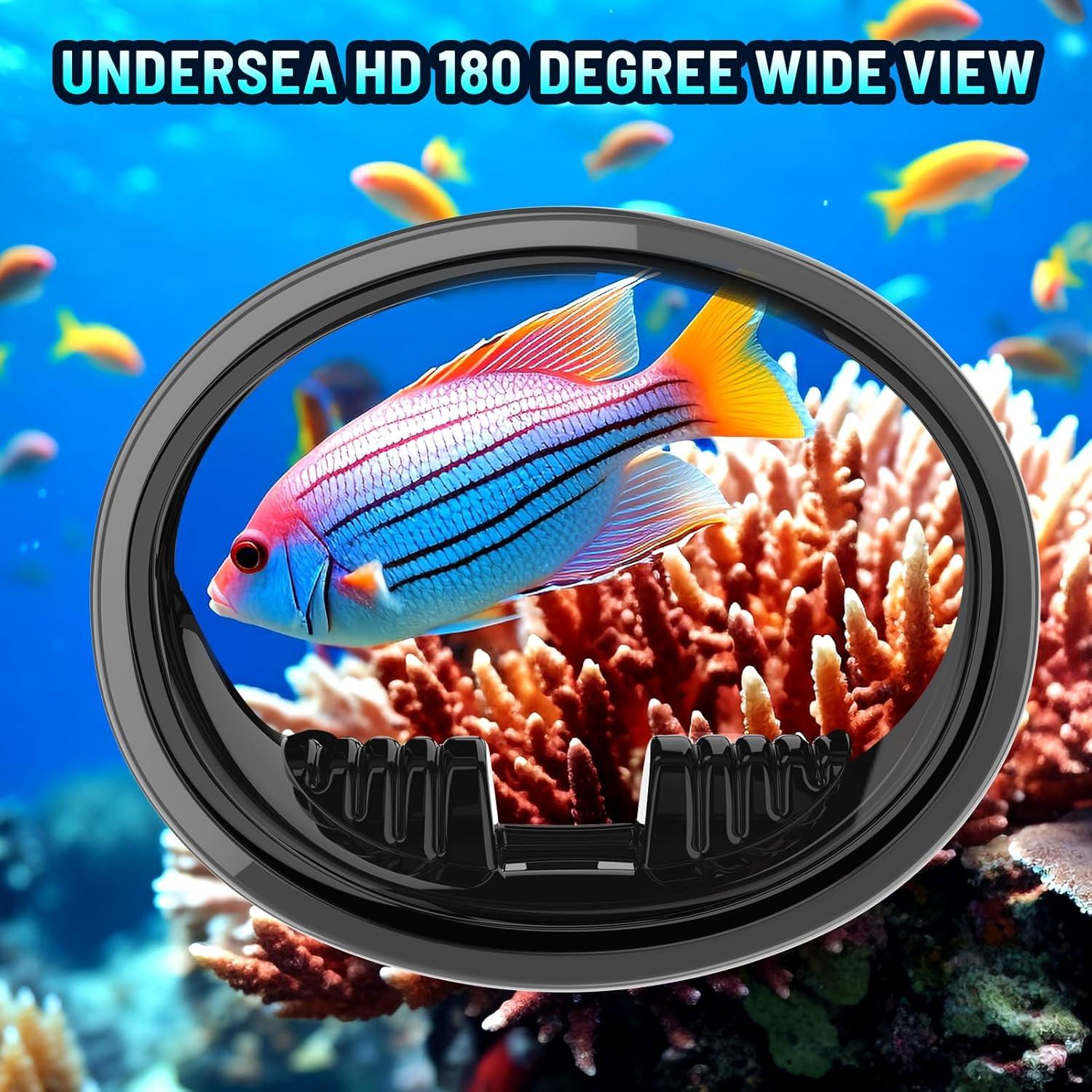 Máscara de Buceo Jwintee DM-03 HD Ovalada Antivaho