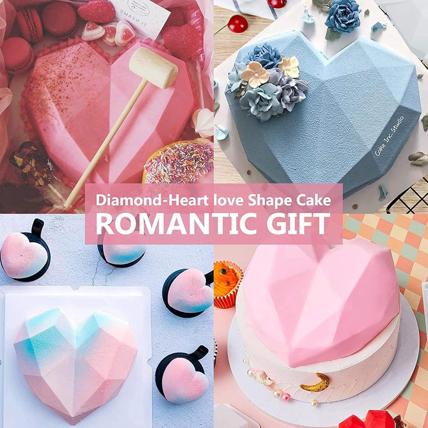 Kit de Moldes de Corazón Rompible EddHomes - 10 Piezas