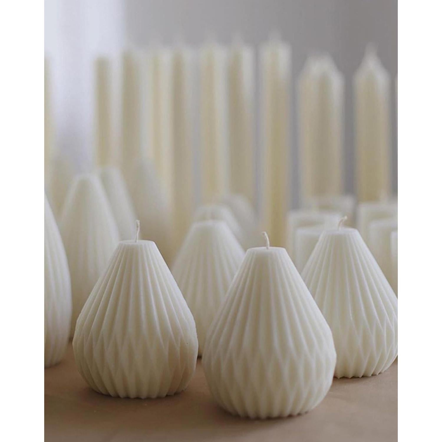 Molde de Silicona para Velas SENCCO 3D Pera 6.7x8.3 cm