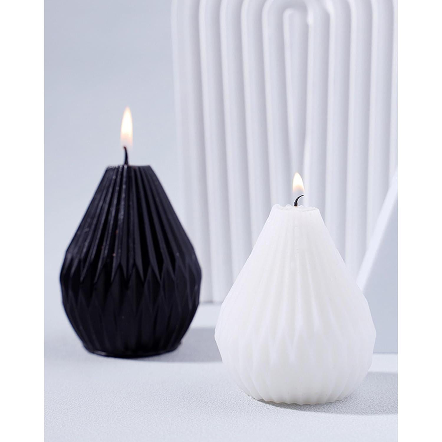 Molde de Silicona para Velas SENCCO 3D Pera 6.7x8.3 cm