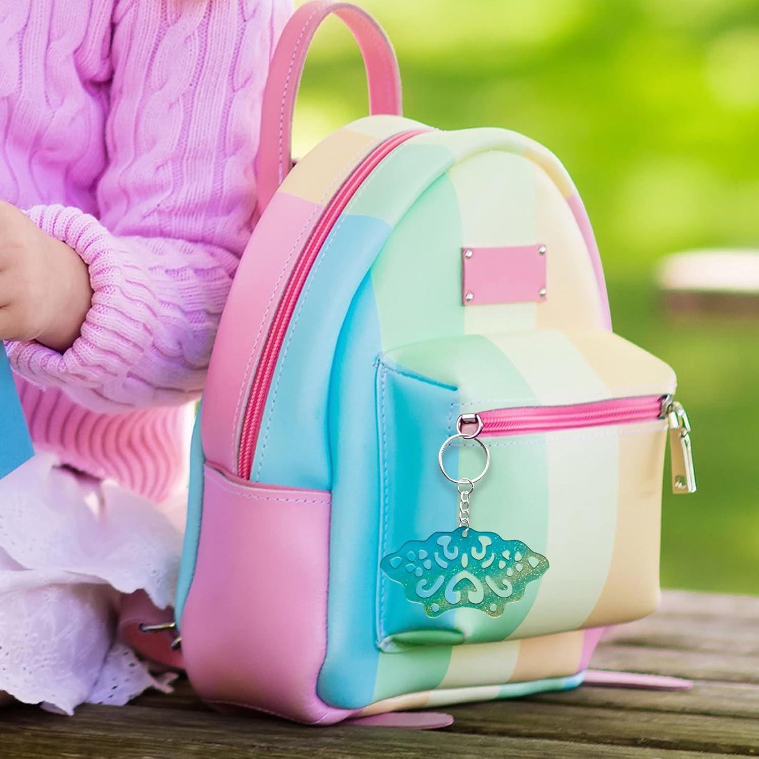 Moldes de Silicona Alas de Ángel para Aretes y Llaveros